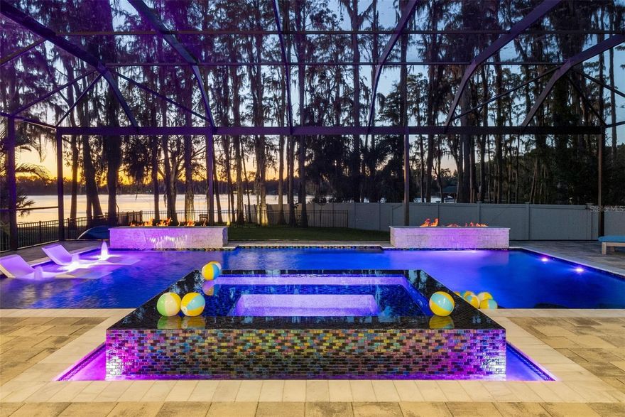 Who is looking for a Unicorn? Well, we have one for you!  RARE newer construction 5 bedroom, 4.5 bath (2018 Built), over 4300 SF EXECUTIVE home in GATED community on 1/2 acre lot, with a fantastic FENCED backyard, a LUXURY RESORT style POOL, magnificent SUNSET views, LAKEFRONT home on a SKI LAKE. We are pleased to present this beautiful home that we know will be a dream come true as it offers such a special lifestyle and combines the best that Florida life offers, along with the peace of mind of being newer construction and higher elevation in a super convenient location close to the Veteran’s Expressway.  Regal, yet comfortable, 16526 Ballyshannon Drive has what today’s busy lives demand with very thoughtful floor plan that features HOME OFFICE, open kitchen and family room (complete with a great homework nook!), two FIRST FLOOR bedrooms (primary suite AND a great guest room with separate bathroom), generous laundry room -  all with voluminous height in tall ceilings and engineered hardwood floors throughout main living areas.  Second Floor offers what so many are looking for - a true GAME ROOM - recently renovated to offer the best recreation for the bigs or the littles! Three bedrooms are upstairs, with one that is ensuite and large enough it could be a second primary suite.  And this is just indoors! STEP OUTSIDE and you will find a glorious backyard space that includes large screened lanai, outdoor kitchen, luxury resort pool and spa, fenced backyard and sparkling views of Lake LeClare.  Home is in lovely boutique gated community, districted to highly regarded Steinbrenner High School and offers a location that is simply spectacular for it’s convenience and easy distance whether commuting to the Tampa International Airport, USF/Moffitt area, downtown Tampa or across the bridges to St. Petersburg.  Want to be in YOUR NEW HOME by the HOLIDAYS?  It’s possible! Schedule your personal showing today.  All showings are by appointment, listing agent accompany.