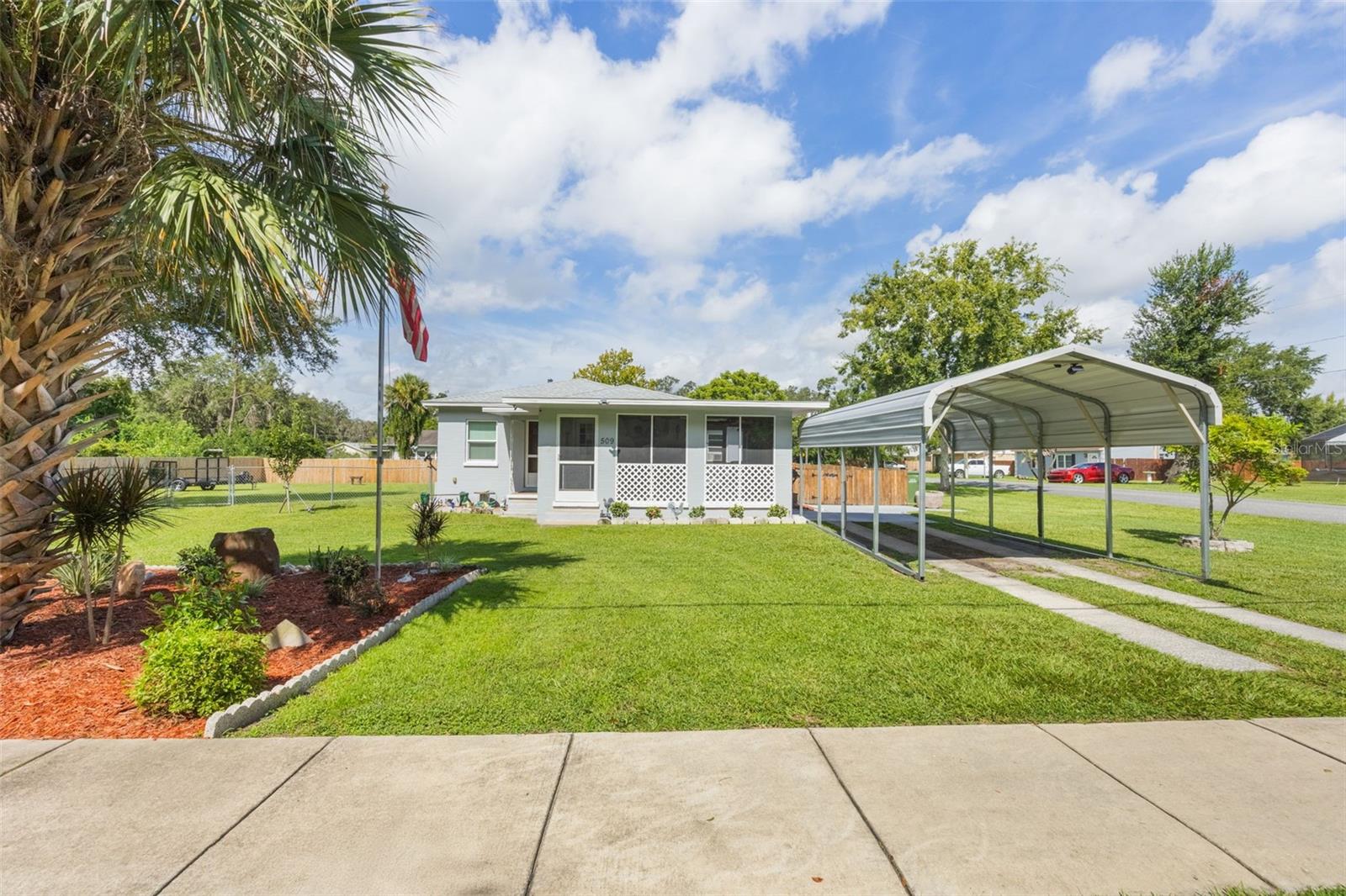 Meticulously maintained 3 bedroom, 1 bath home on an oversized lot within walking distance to historical downtown Leesburg. Features include tankless water heater, double pane windows and newer roof. Kitchen cabinets and flooring replaced in 2017, along with new interior and exterior doors. Enjoy the freshly painted patio with carpeting and expoxied outdoor flooring. There is a detached 2 car garage perfect for a mancave and a 12 X 12 shed in the spacious backyard. Come take a look at this gem for yourself.