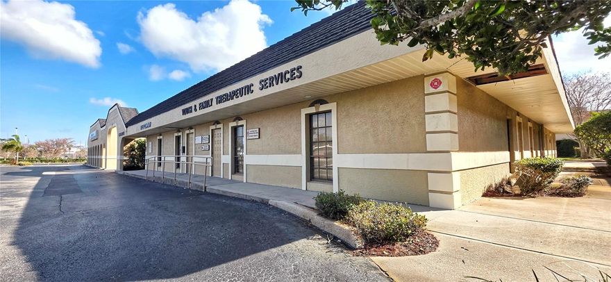 Here is an excellent opportunity to purchase a medical office condo within the Courtyard Centre medical complex on Curlew Road in Dunedin near the signalized intersection of US19. This office condo features ample parking, diverse tenant mix, ease of access for patients across Central Pinellas County.

- 1,050SF Of Medical Office Space
- Seller Is Asking $250,000
- New Roof & HVAC System Installed Late 2025
- Over 180 Shared Parking Spaces Available
- Five Private Offices With Storage & Kitchenette
- Plumbing & Sinks Available In Two Offices

With a new roof and HVAC system the unit is ready for its newest occupant. This unit would be perfect for a small medical practice or professional business wanting to take advantage of the local medical community.