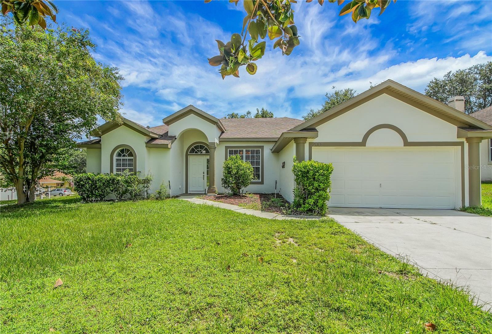 Welcome home to this beautiful 3-bedroom, 2-bathroom home with 1,585 sq. ft. in the desirable Sunnyside area. Freshly painted inside and out, this move-in ready home features tall ceilings, no carpet, and a bright open floor plan perfect for entertaining. The stylish laminate flooring flows seamlessly in the home. The kitchen boasts white cabinetry, granite countertops, subway tile backsplash, breakfast bar, stainless steel appliances—including a French door refrigerator and brand-new range (2025). The spacious primary suite offers laminate floors, a large walk-in closet, and an enormous luxurious bathroom with dual & separate vanities, granite countertops, soaking tub, and private water closet. Relax outdoors on the covered back porch, ideal for gatherings or quiet evenings. For peace of mind, the HVAC was replaced in 2016. Conveniently located near shopping, restaurants, and medical offices, this home combines comfort with everyday convenience.