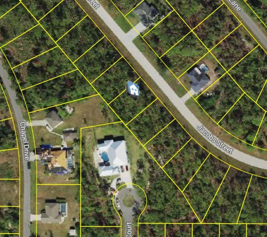 TWO FOR THE PRICE OF ONE! Nice buildable double lot tucked off the main road but minutes to shopping, restaurants and sporting events! Short drive to area beaches! Central water available. Not in Scrub Jay habitat per Charlotte County maps. Come build your Florida dream home!