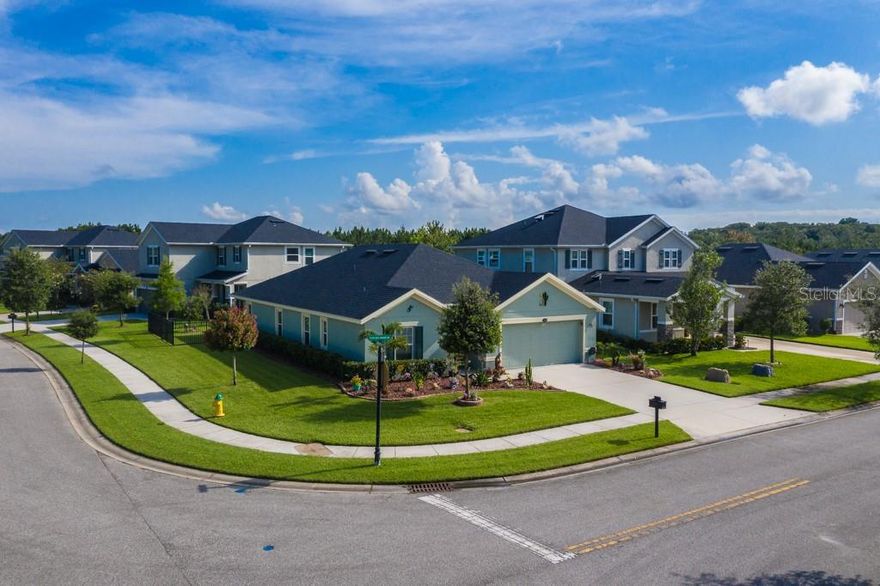 4 bedroom 2 bath home located on a premiuim corner lot in Grande Champion at LPGA community. Includes an open floorplan with large living and dining areas and was totally remodeled in 2019. Freshly painted inside and out. Hybrid hot water heater, expoxy garage floor, Insulated Garage door, and vinyl double pane windows. Stainless steel appliances and new laminate flooring throughout. Nicely landscaped yard and a fenced in back yard with patio pavers and a cozy sitting area to enjoy some backyard BBQ's. ;Water: City