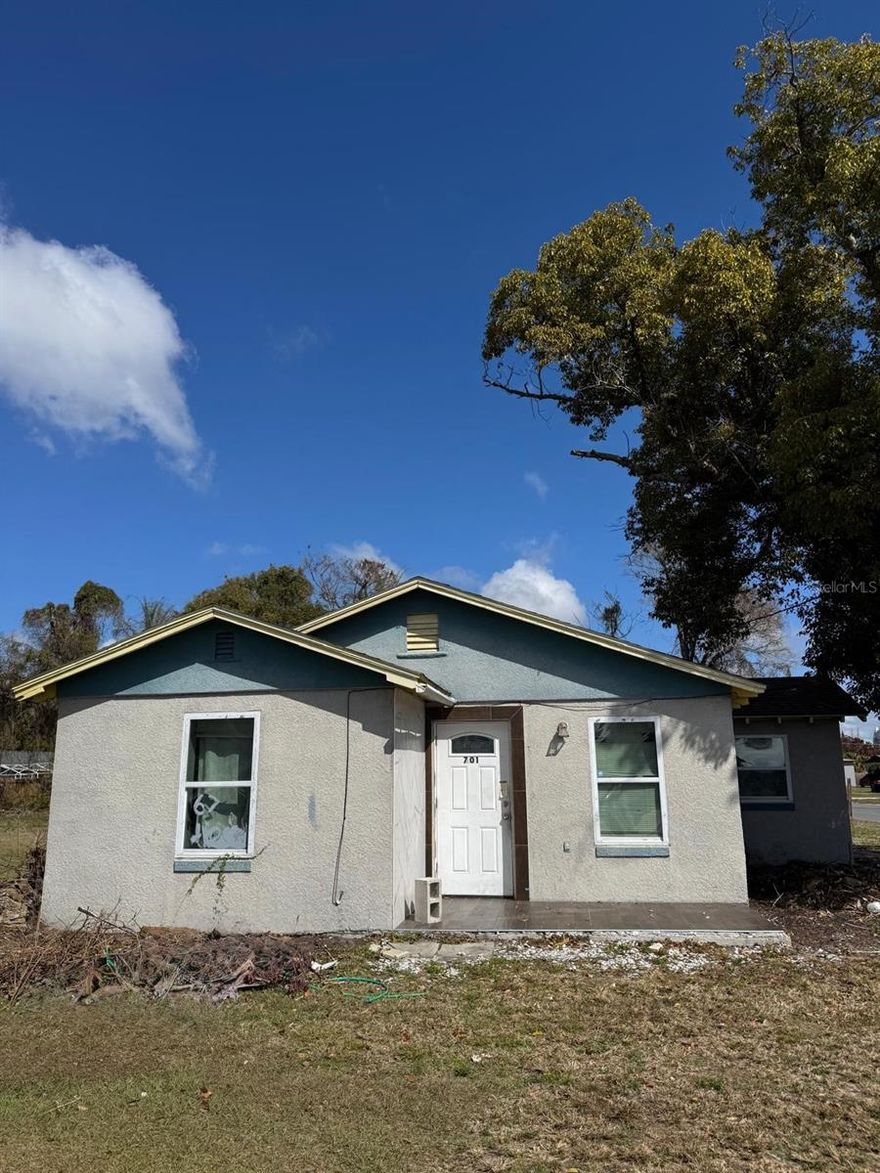 Few minutes drive to Downtown, Orlando Health hospital, SODO medical neighborhood. Expwy I4 and Kaley St just around the corner. Charming investment opportunity with built-in upside in a rapidly growing area! This single-family home offers solid bones and a functional layout, making it a great option for both homeowners and investors looking to add value. The property features a spacious yard, mature trees for shade, and plenty of room to enhance curb appeal or expand outdoor living.
What truly sets this property apart is the **adjacent developable lot included in the sale**—a rare find. This additional parcel opens the door for an investor to explore building a duplex, or potentially even a quadplex (subject to zoning and approvals), creating multiple income streams from one acquisition. Live in the existing home while developing next door, or maximize returns by renting out both.

Conveniently located near major thoroughfares including **I-4, John Young Parkway, Orange Blossom Trail (OBT), and Orange Ave**, this property offers easy access to downtown, employment hubs, shopping, dining, and entertainment.

Whether you're looking to renovate, rent, or develop, this property delivers flexibility and long-term potential.

**Buyer is responsible for all due diligence regarding zoning, land use, development possibilities, and property details.**

Whether you're looking to renovate, rent, or develop, this property delivers flexibility and long-term potential.

**Buyer is responsible for all due diligence regarding zoning, land use, development possibilities, and property details.**