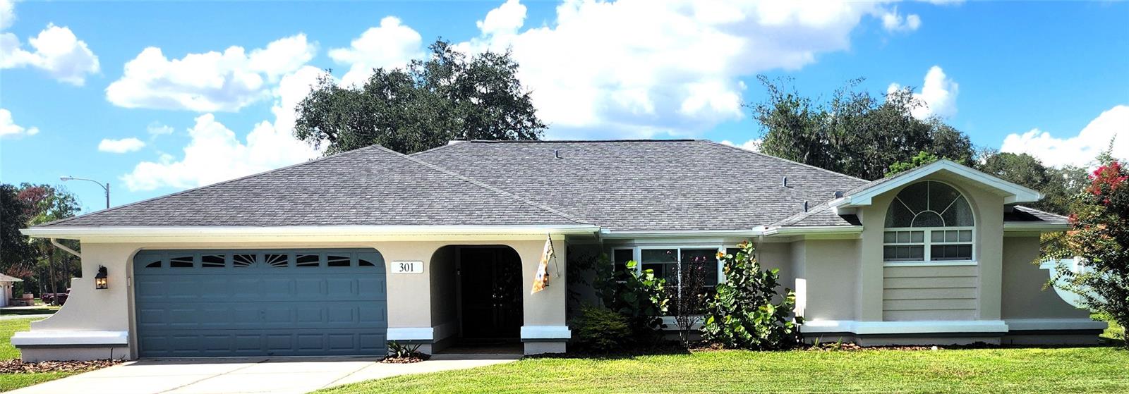 SPACIOUS 3 Bedroom, 2 Bath split-floor plan home with large newly SCREENED LANAI and recently resurfaced POOL views throughout the home! Home features sliders and French doors that fully open to allow access to the pool from multiple rooms. Lanai is equipped with a built-in sink and cabinets. Located in the desirable COMMUNITY OF EAST LINDEN ESTATES with quick access to TAMPA! The home has all new Ceiling Fans and Light Fixtures. Kitchen has CHERRY cabinets, pull-out, lazy susan, GRANITE countertops, newer appliances, and new TILE backsplash. Family room has a cozy wood-burning BRICK FIREPLACE with a large mantle. New TILE flooring and laminate throughout the home. NO CARPET!! Spacious inside laundry room with plenty of storage. Fully FENCED for your two-or-four-legged friends and family. Irrigation well for Rain Bird sprinkler system. New water softener (leased). Easy drive to numerous lakes and rivers, as well as to the fabulous Gulf of America! East Linden Estates residents have access to a tennis Court, nature trail, and park for families to enjoy.