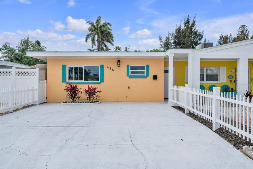 This is what Anna Maria Island living is all about.
Located in the desirable Seaside Gardens community, this renovated 2-bedroom, 2-bath home offers spacious rooms, updated interiors, and a relaxed, airy feel. Inside, you’ll find new stainless steel appliances, quartz countertops in both the kitchen and bathrooms and waterproof luxury vinyl plank flooring throughout. A newer roof and windows add to the list of thoughtful updates.
The generously sized bedrooms provide plenty of room to unwind, while the renovated bathrooms offer a clean, modern finish. A dedicated laundry room with washer, dryer, and ample storage adds everyday convenience.
Step outside to a fully fenced backyard—perfect for entertaining friends and family along with a private driveway for on-site parking. Being offered furnished, this home is ready to enjoy as your personal island retreat or as an income-producing rental.
Spend your days boating, playing pickleball, or relaxing on the beach, soaking in the turquoise waters and sugar-sand shoreline Anna Maria Island is known for. With community amenities and the Intracoastal Waterway just steps away, it’s easy to enjoy the laid-back island lifestyle. Golf carts and pets are welcome, and the trolley stop near the neighborhood entrance makes exploring the island simple and convenient.
A comfortable, well-located home in a sought-after community—this is island living made easy.