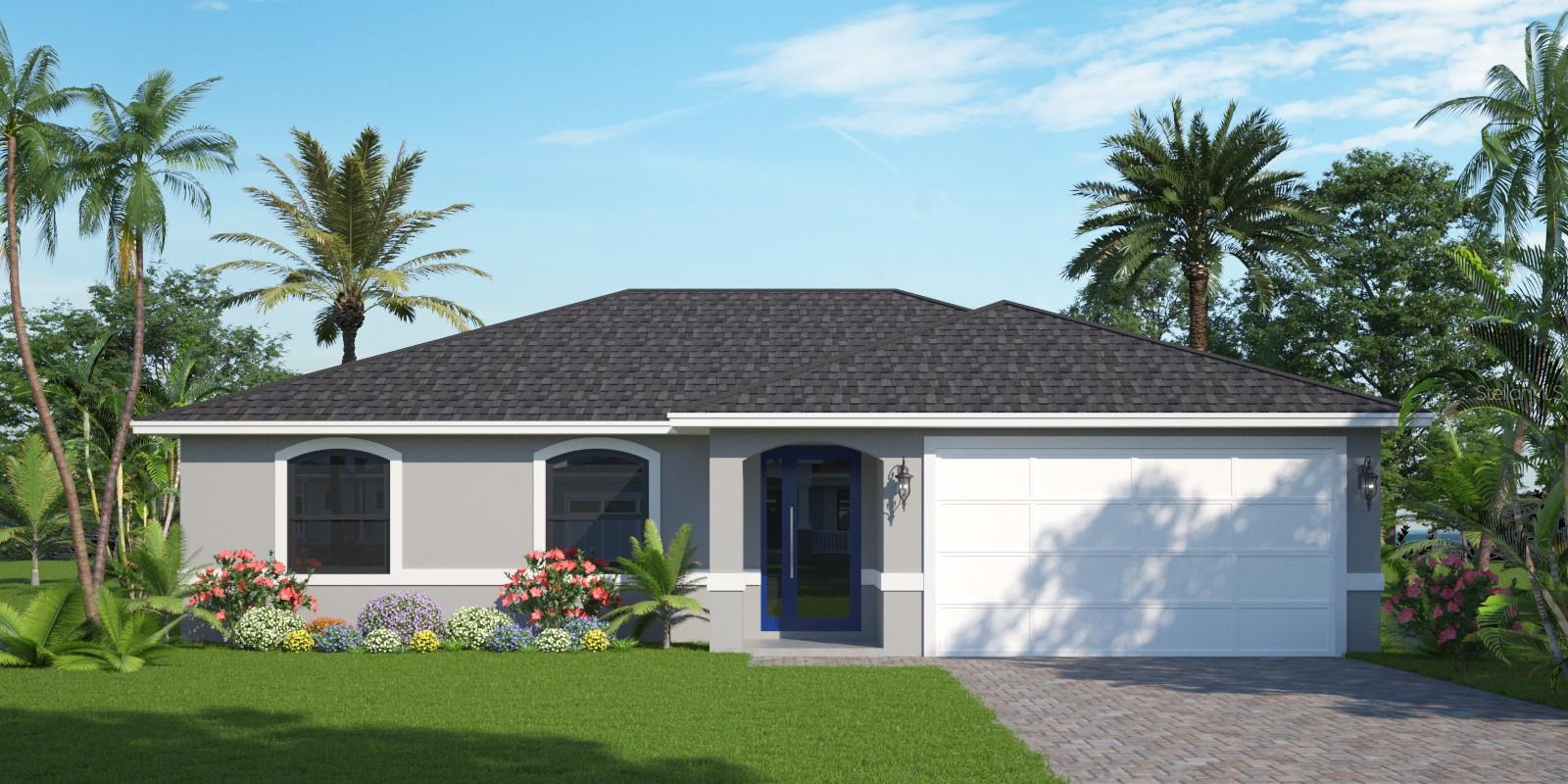 Pre-Construction. To be built. Wow, this is not a misprint a brand new semi custom Pool home under $340,000 all inclusive. The Venetia model boasts
Three bedroom, two bathroom, with large great room/kitchen/dining room combination with vaulted ceilings. Split floor plan with 9 ‘4 ceilings , 5 1/4 inch trim throughout, 42 inch wood cabinetry, granite countertops throughout, and vinyl plank flooring wood grain throughout the carpets. pictures are of similar model. Located in X zone no flood insurance required. Price includes Pool allowance of $50,000 one stop shop and can finance the pool package minutes too beautiful downtown Punta, Gorda and fisherman village local located close to I 75 and approximately 30 miles to Sarasota and 30 miles to Fort Myers . All dining, shopping, golf courses, boating nearby.
Preferred lender with amazing construction to permanent interest rates. why settle for less call for details?