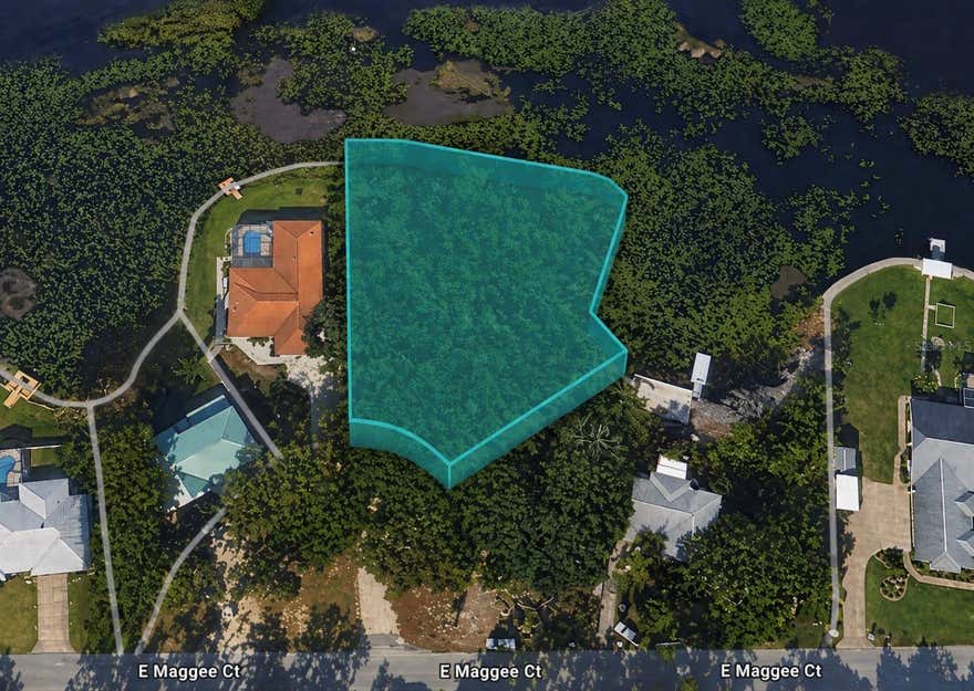 Great opportunity to own a vacant lot in Inverness, FL. Located at 7541 E Maggee Ct, this parcel offers a quiet setting while still being close to shopping, dining, and outdoor recreation. Ideal for a site-built home or long-term investment. Cash purchase only. Buyer to pay all closing costs. Buyer to verify all zoning, utilities, and building requirements.