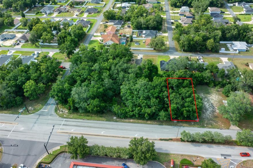 SUPER LOCATION! This is a great Opportunity lot of 0.22 Acre 75 X 125 One of  the most important  Hwy 42 in Marion  the County of the Horses of the Horses and the Beautiful Green  Farms in front to the Famous The Villages of Summerfield, Mulberry Recreation, Just 1 minute Publix, Shopping Centers, Restaurants, Supermarkets, many Jobs Opportunity, The famous The Villages Hospital, Good Schools and MUCH MORE...... Also is Available a land 0.22 next to That.