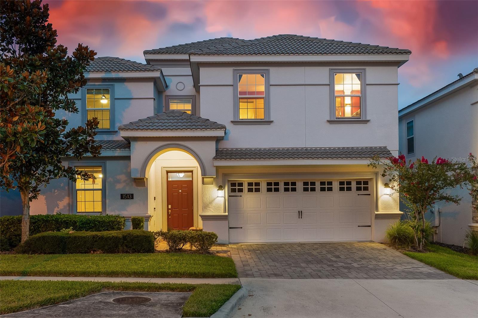 Escape to your own Enchanted Escape, a beautifully Disney, Harry Potter, and Marvel themed vacation rental located in the sought-after Champions Gate neighborhood of Davenport, Florida. This impressive 8-bedroom, 5-bathroom estate has been professionally designed by an interior decorator and features hand-painted murals by a professional artist making it the ultimate retreat for fun-seeking families and groups looking for an unforgettable vacation experience. Boasting a 5-Star rating on Airbnb and an Exceptional rating on Vrbo, this property comes with positive rental history, offering great potential for generating even more rentals with a dedicated investor. The property features 8 bedroom, 5 Bathrooms, sleeps 16 – thoughtfully designed for maximum comfort and convenience. Multiple professionally decorated and themed rooms featuring Disney’s Lion King, Frozen, Mickey Mouse and Minnie Mouse, 101 Dalmatians, Pirates of Caribbean, Aladdin, Marvel, Harry Potter, and Space themed décor with custom murals on walls and doors of all rooms. Private theater room with theater projection screen and professional surround sound. Arcade & game room for endless family fun. Chef’s kitchen with high-end appliances, private ice machine, and expansive prep space. Indoor/outdoor living with spacious family room opening to a screened lanai and pool. Fully furnished with all items thoughtfully selected to enhance guest comfort. Investment highlights include rental history with excellent reviews. Actively managed across Airbnb, Vrbo, private website, and social media platform and all will transfer to new owners. Offered turnkey and fully furnished, ready to generate income from day one. Rare opportunity to own a themed home in one of Central Florida’s top 5% short-term rental on Airbnb. Champions Gate Lifestyle highlights. Located just minutes from Walt Disney World, Universal Studios, and Orlando attractions, Champions Gate offers guests world-class amenities: The Oasis Club at Champions Gate with lazy river, water slides, tiki bar, and fitness center. Two Greg Norman–designed golf courses. Resort-style dining, shopping, and entertainment within the community. The opportunity is now. Whether you’re looking to expand your portfolio with an amazing vacation rental or acquire a second home that pays for itself, Enchanted Escape delivers the magic. This is more than a home—it’s a destination where guests create lifelong memories while you benefit from a performing investment. Call today to schedule your private showing of Enchanted Escape and experience the magic for yourself. All items updated in 2022: Pool Heater, Florida Glass installed on pool deck (you can see out but no one can see in), all new furniture, new paint and décor throughout, TV Living Room, washer and dryer, murals, new carpet fans, new high-end mattress and box springs, appliances, dishwasher replaced (2024), game room designed, pool furniture, theater completely redesigned and entrance to theater. All items as you see it stay with the home.