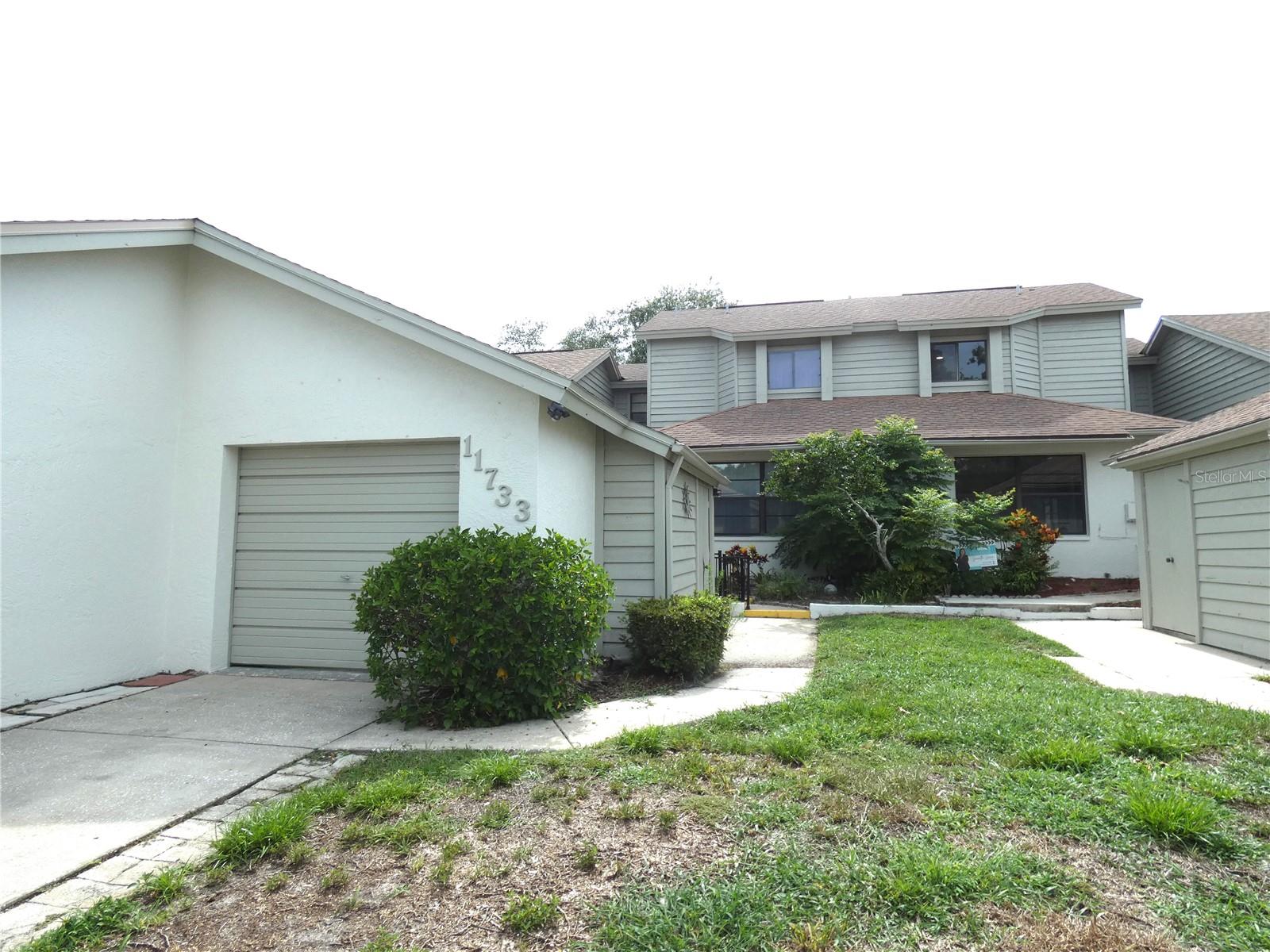 Affordable large 2 story spacious Contemporary 1720 sq ft. villa in a very desirable subdivision with low HOA dues and great location! Living the Florida lifestyle! This 2 bedroom, 2 bath, Lanai and living room with electric fireplace adds to the comfort. Upstairs you will find large loft which could be a family room, game room/office or library with walk in closet. The 2nd bedroom and 2nd bathroom that offers lots of privacy for any guest or teenager. The low Homeowner's Association (HOA) fees of $225 per month include cable, Wi-Fi, lawn, trash removal, pool maintenance, and access to the clubhouse and common areas. Excellent location near Hudson Beach, SunWest Park, Restaurants/bars, Churches, Hospitals and Parks. You will appreciate the convenient commute via the Suncoast Parkway and I75 to Tampa Airport and St. Pete to enjoy all the Professional Sporting and special Events. You will also be just a 45 minute ride to the Famous Clearwater Beach for all the fun in the sun! Hurry won't last long at this price.