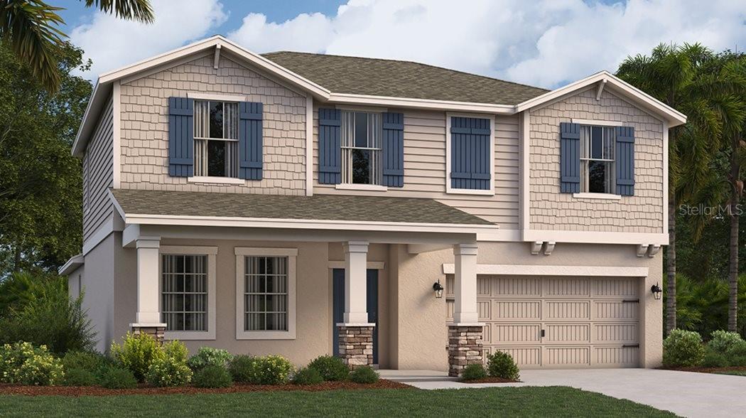 Under Construction. The two-story Durham is the largest plan in this collection and features an open space living room, along with an airy flex space perfect for an office or den. There is a private owner’s suite on the first floor with a spa inspired owner bath and fabulous walk-in closet. Upstairs is a spacious loft for an extra common area, along with four comfortable bedrooms. At the front is flex space for versatile needs and a desirable two-car garage. Lennar has reimagined the homebuying experience by including the most desired home features at no extra cost to you. All features and products can vary by community and homesite. Knightsbridge residents enjoy access to outdoor amenities including a swimming pool & cabana, playground, volleyball court and walking trail. Enjoy local dining and shopping from downtown Kissimmee. Close to Lake Toho if you like to boat or walk the lakefront. Conveniently located near Walt Disney World and major Osceola County attractions.