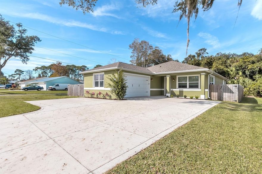 Amazing like a new home that comes with a rare private boat slip and dock just steps from your yard. What a unique and amazing opportunity to have the best of all the worlds here. Large 3 bedroom home plus an office/den sitting on a larger lot in a sought after area just off the river in Edgewater. The boat slip is yours, you own it, park your boat or jet skis, or just sit and fish from the dock as you wish. The home offers impact hurricane windows, concrete block construction, granite counters, stainless appliances, tile throughout all the main areas with only carpet in the bedrooms, and so much more. All information is intended to be accurate but not guaranteed. ;Water: City