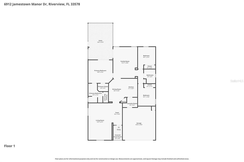 Photo of 6912 Jamestown Manor Drive, Riverview, FL 33578 (MLS # TB8507357)