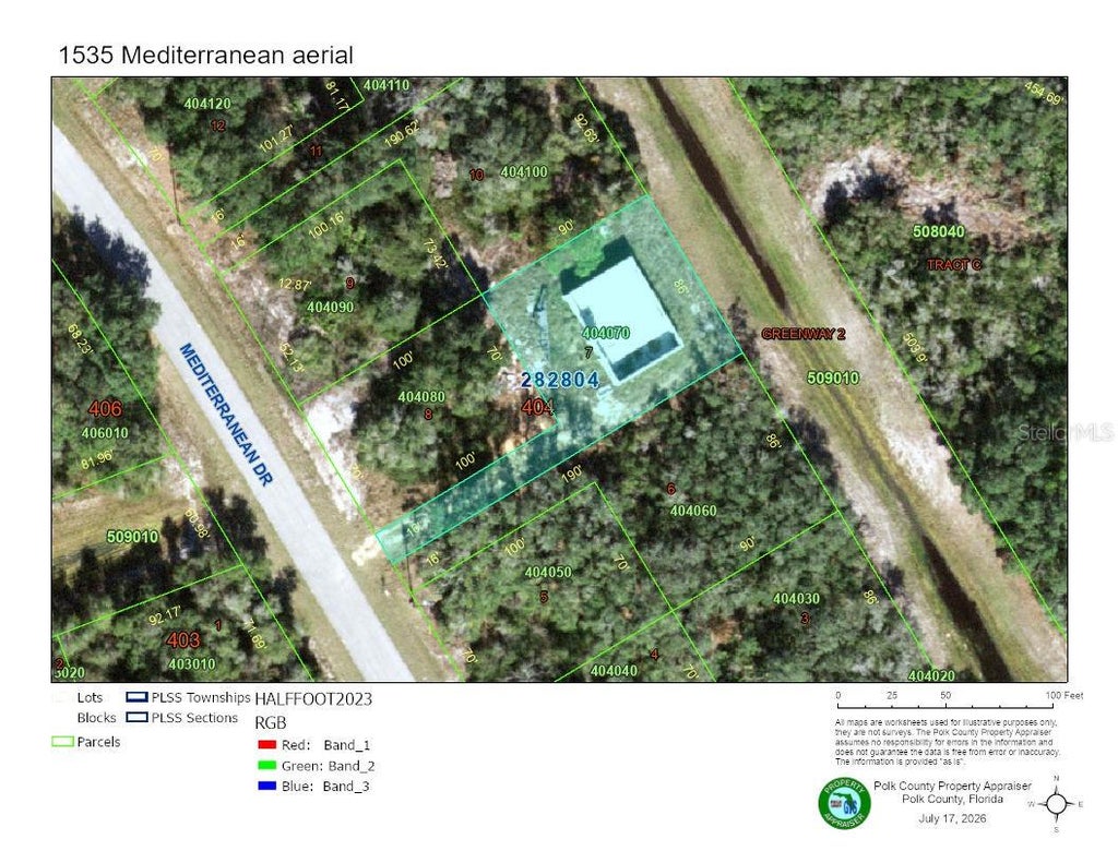 Photo of 1535 Mediterranean Drive, Poinciana, FL 34759 (MLS # D6148117)