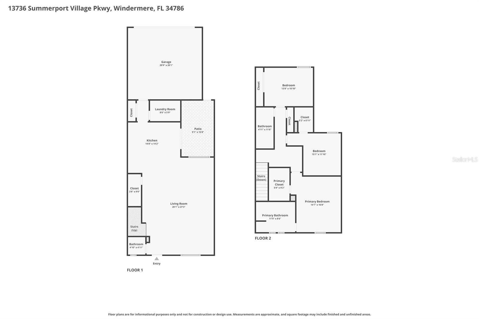 13736 SUMMERPORT VILLAGE PARKWAY
