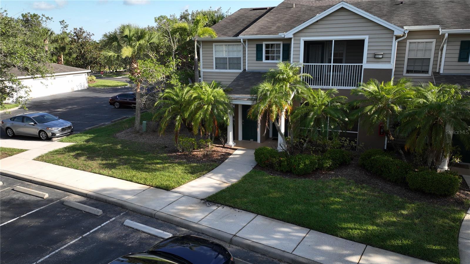 Located in the Lakewood Ranch vicinity, this two bdrm two bath corner unit is prvate with no adjacent buildings and plenty of parking. Brand new flooring throughout the unit, freshly painted, new fixtures and faucets, new water heater, new a/c unit, Separate Laundry closet with updated frontloading units, Both spacious bedrooms are equipped with large walk in closets. KItchen boasts all updated appliances/fixtures along with a with pantry. The unit is in close proximity to the pools, gym mailbox and club house, Shopping is in walking distance There is also a fenced in Lanai and storage closet with ceramic tile. Tale advatage of the UTC mall and Lakewood Ranch's Main Street.