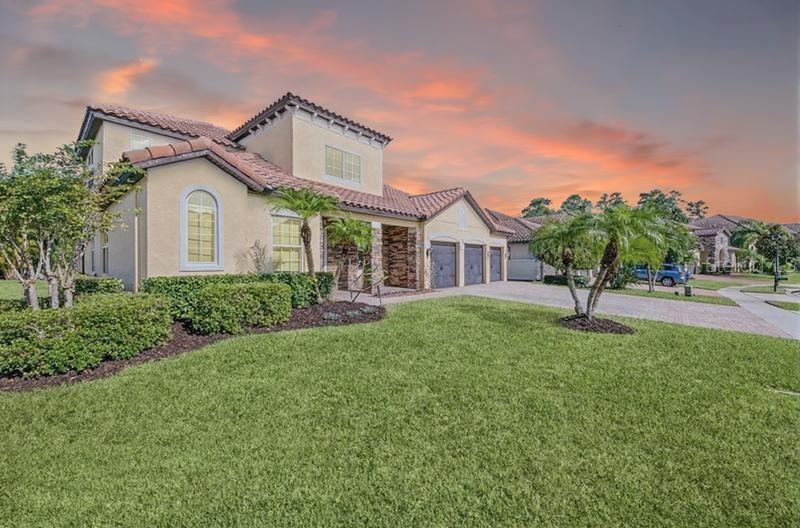 One or more photo(s) has been virtually staged. Nestled within a gated, charming, "Hallmark" community, this stunning 5 bedroom, 4 bath residence offers 3,732 square feet of luxurious and thoughtfully designed living space. Designed with both style and function in mind, this home features an inviting open, triple-split floor plan highlighted by gorgeous wood-look tile floors throughout the spacious living areas. The first floor hosts a luxurious primary suite for ultimate comfort and relaxation, along with three additional bedrooms, two baths, and a dedicated office—perfect for remote work or study. Upstairs, discover another bedroom and full bath along with an oversized bonus room, offering endless possibilities for a media center, gym, or guest accommodations. Step outside and unwind in your private backyard oasis, where the screened-in saltwater pool offers the perfect setting to relax or entertain year-round while enjoying Florida’s beautiful weather. Low maintenance and long lasting tile roofing add peace of mind. The spacious 3-car garage provides ample storage. Within this peaceful neighborhood, residents enjoy community amenities such as a tot lot for little ones to play. Perfectly located, this exceptional home combines privacy, comfort, and convenience—just minutes from shopping, dining, and all that vibrant Oviedo has to offer. Families and professionals alike will appreciate the highly rated “A” schools and easy access to 417, UCF, Oviedo in the Park, the Quadrangle, and CF Research Park. Don’t miss this rare opportunity to make a move-in ready stunner your forever home! Call today to schedule your private showing!