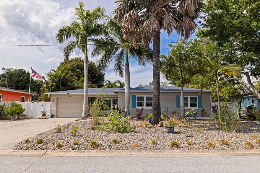 Located in the highly coveted Harshaw neighborhood, this updated Florida-style home delivers the ultimate Florida lifestyle. Within minutes, you can be relaxing on the sugar-sand beaches of St. Petersburg or enjoying the energy of Downtown St. Petersburg, known for its incredible restaurants, arts scene, and entertainment—all less than 10 minutes away. 
This home has been extensively upgraded with over $100,000 in improvements, offering peace of mind, efficiency, and style throughout. Inside, you’ll find a blend of bamboo flooring and high-end luxury vinyl, along with a thoughtfully designed layout ideal for both everyday living and entertaining. The screened lanai opens to a private backyard oasis featuring lush tropical landscaping and low-maintenance turf.
Major Updates & Features ($100,000+):
• New roof (2025) with hurricane clips to help give a discount on homeowners insurance. The current owners are fully mitigated.
• New A/C system (2025)
• Saltwater pool (2020)
• Electrical panel upgraded to 200 amp (2020)
• Primary suite addition with new bathroom & walk-in closet (2020)
• Lanai enclosure (2020) rated to withstand up to 130 mph winds
• Impact-rated double-hung windows & doors, including garage door (2024)
• Tropical zero-scaped landscaping for beauty and efficiency
• Sprinkler system on well
• Water softener & reverse osmosis system in kitchen
• Bamboo flooring (two rooms + hallway)
• High-end luxury vinyl (kitchen, guest bath, primary suite)
• Low-maintenance turf backyard
• Three exterior storage sheds
• Newer appliances (approx. 2–3 years)
• Levolor blinds throughout
• Security system with alarm, smoke detectors, window sensors, and two wired cameras with DVR
• All pool cleaning equipment included
•NOT IN A FLOOD ZONE
This home truly checks every box. Move in ready!
There is only one thing left to do and that is move in! Schedule your own personal showing today. Life really is this good!