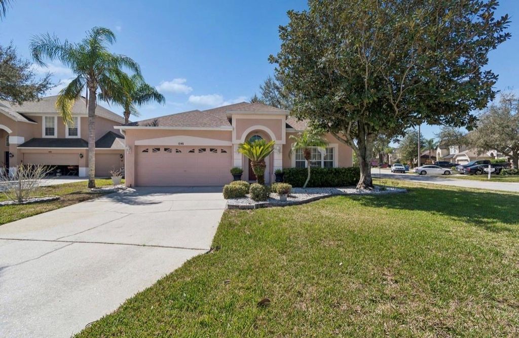 Photo of 1346 Brooke View Drive, Odessa, FL 33556 (MLS # TB8481765)