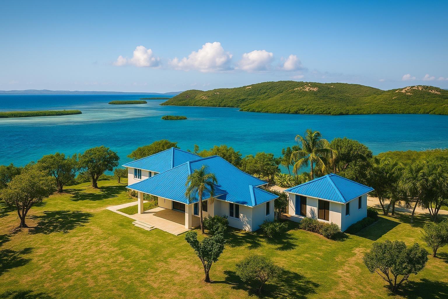 Introducing Villa Azure: A Rare Caribbean Estate for the Ultimate Private Retreat Getaway.
Perched atop 22.05 acres in the prestigious North View Estates of Culebra, Puerto Rico, Villa Azure is a private sanctuary designed for the discerning buyer seeking a luxurious retreat getaway, unrivaled privacy, and meaningful investment potential. As one of the most expansive privately held properties on the island, this estate offers a rare opportunity to own a turn-key Caribbean haven within U.S. territory, no passport required.
Nestled on Culebra, an unspoiled paradise just off Puerto Rico’s eastern coast, Villa Azure is surrounded by protected nature reserves and vibrant marine life. Home to the world-famous Playa Flamenco, consistently ranked among the best beaches in the world, Culebra delivers unmatched natural beauty, ecological preservation, and a laid-back island lifestyle.
With panoramic views of nearby Culebrita and St. Thomas, and access to some of the Caribbean’s most pristine waters, Villa Azure offers a rare fusion of refined island living and complete seclusion.
Designed for those who appreciate both refined architecture and untamed natural beauty, the estate features a total of 7-bedrooms, 7 full-bathrooms, and 2 half-bathrooms across over 4,000 square feet of interior living space. Breezy, open-plan interiors connect effortlessly to ocean-facing terraces, capturing panoramic views of the turquoise waters.
A separate, solar-powered 2-bedroom guesthouse provides added privacy for guests or staff and enhances the estate’s self-sufficiency and discretion. From the infinity-edge pool to the shaded outdoor pavilion, every element is thoughtfully designed to inspire relaxation, privacy, and connection to the surrounding environment.
Essential infrastructure, including a whole-home generator, water cisterns, and internet connectivity, ensures all-season comfort and convenience. As part of the exclusive North View community, owners also enjoy access to a private dock, perfect for boating, island-hopping, and exploring the Caribbean by water.
Villa Azure is more than a home; it’s a strategic asset with long-term value and vision. With over 22 acres of developable land in a protected enclave, the estate presents exceptional potential for future expansion or strategic investment. Whether as a private estate or a boutique hospitality concept, it also offers high-end luxury short-term rental (STR) opportunities, ideal for investors seeking both passive income and long-term asset growth.
Puerto Rico’s attractive tax incentives and U.S. jurisdiction further enhance the property’s value proposition, offering a strategic, tax-advantaged investment opportunity in one of the Caribbean’s most exclusive destinations.
For the buyer who values exclusivity, privacy, and long-term upside, Villa Azure delivers a lifestyle as rare as the land it occupies, a true high-end retreat getaway in the heart of the Caribbean.