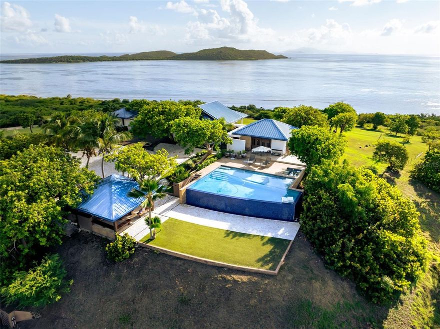 Introducing Villa Azure: A Rare Caribbean Estate for the Ultimate Private Retreat Getaway. 

Perched atop 22.05 acres in the prestigious North View Estates of Culebra, Puerto Rico, Villa Azure is a private sanctuary designed for the discerning buyer seeking a luxurious retreat getaway, unrivaled privacy, and meaningful investment potential. As one of the most expansive privately held properties on the island, this estate offers a rare opportunity to own a turn-key Caribbean haven within U.S. territory, no passport required.

Nestled on Culebra, an unspoiled paradise just off Puerto Rico’s eastern coast, Villa Azure is surrounded by protected nature reserves and vibrant marine life. Home to the world-famous Playa Flamenco, consistently ranked among the best beaches in the world, Culebra delivers unmatched natural beauty, ecological preservation, and a laid-back island lifestyle.

With panoramic views of nearby Culebrita and St. Thomas, and access to some of the Caribbean’s most pristine waters, Villa Azure offers a rare fusion of refined island living and complete seclusion.

Designed for those who appreciate both refined architecture and untamed natural beauty, the estate features a total of 7-bedrooms, 7 full-bathrooms, and 2 half-bathrooms across over 4,000 square feet of interior living space. Breezy, open-plan interiors connect effortlessly to ocean-facing terraces, capturing panoramic views of the turquoise waters.
A separate, solar-powered 2-bedroom guesthouse provides added privacy for guests or staff and enhances the estate’s self-sufficiency and discretion. From the infinity-edge pool to the shaded outdoor pavilion, every element is thoughtfully designed to inspire relaxation, privacy, and connection to the surrounding environment.

Essential infrastructure, including a whole-home generator, water cisterns, and internet connectivity, ensures all-season comfort and convenience. As part of the exclusive North View community, owners also enjoy access to a private dock, perfect for boating, island-hopping, and exploring the Caribbean by water.

Villa Azure is more than a home; it’s a strategic asset with long-term value and vision. With over 22 acres of developable land in a protected enclave, the estate presents exceptional potential for future expansion or strategic investment. Whether as a private estate or a boutique hospitality concept, it also offers high-end luxury short-term rental (STR) opportunities, ideal for investors seeking both passive income and long-term asset growth.

Puerto Rico’s attractive tax incentives and U.S. jurisdiction further enhance the property’s value proposition, offering a strategic, tax-advantaged investment opportunity in one of the Caribbean’s most exclusive destinations.

For the buyer who values exclusivity, privacy, and long-term upside, Villa Azure delivers a lifestyle as rare as the land it occupies, a true high-end retreat getaway in the heart of the Caribbean.