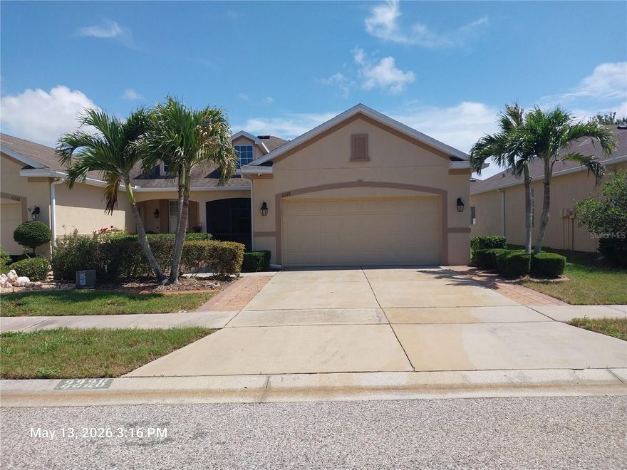 “Due to seller/investor marketing restrictions, seller is only accepting offers from Owner Occupants/Non-Profit entities during the first 30 days on market. All other offers will be presented but not reviewed until the 30 day restriction expires.” 

This Villa is a "dream home" come true. It is located in a prime non-gated community, great location, no-flood insurance required, close to Hwy 19, and SR-54. The home has "solar panels" that saves on electrical capacity use. The fully fenced backyard offers complete privacy, and there's a screened lanai for entertaining. No verbal offers will be accepted or discussed. Offers must be submitted by a professional Florida Licensed Realtor on a FAR/BAR Residential Contract, along with a proof of funds letter from a lender or bank, no exceptions. REO stands for real estate owned by a financial institution. Similar to a traditional sale, it comes with a clear title, and title insurance. This home is sold AS-IS. Inspections are a courtesy as this seller does not make repairs. The seller never occupied the property.