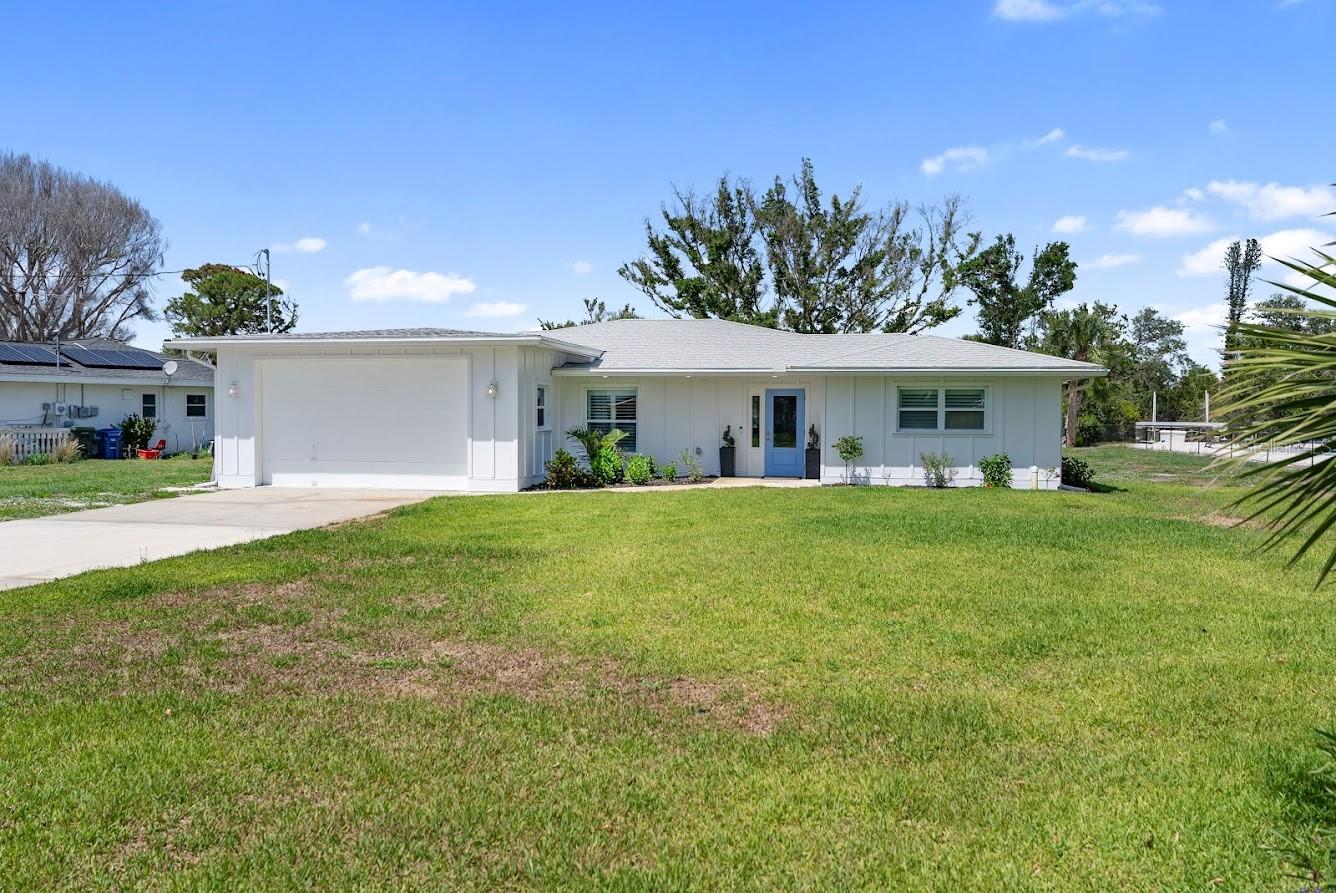 *** This property qualifies for a 1% lender credit on the loan amount that can be used towards closing costs or rate buy down, when using our preferred lender ***
Paradise Awaits! Your Dream Waterfront Oasis is Here! This stunning home is ready for its new owners!
Imagine waking up every morning to the gentle breeze coming off the Gulf of Mexico and enjoying a steaming cup of coffee in your beautifully renovated kitchen. This isn't a dream – this could be your reality in this STUNNING waterfront haven! Situated on a generous HALF ACRE of pure potential, NO CDD and HOA FEES means you're free to create the backyard oasis of your dreams – maybe that pool you've always wanted?
MAJOR IMPROVEMENTS have transformed this home into a showstopper! ALL NEW impact windows and exterior doors ensure your peace of mind, while FRESH Hardi Plank siding and a BRAND NEW roof keep things stylish and low-maintenance. Step inside and FEAST YOUR EYES on the COMPLETELY NEW plumbing, electrical, HVAC, and ductwork – this home has been REIMAGINED with the finest materials and craftsmanship!
An EXQUISITE new kitchen with quartz countertops and state-of-the-art appliances is the heart of this home, while TWO COMPLETELY NEW bathrooms offer spa-like serenity. GORGEOUS tile floors flow throughout, and STUNNING plantation shutters allow ABUNDANT natural light to fill the open floor plan.
Outside, LUSH Florian sod and NEW front yard sprinklers (well-serviced) create a VERDANT escape, while a BRAND-NEW septic system (tank & drain fields) is thoughtfully located for easy pool addition.
Just MINUTES from Nokomis Beach, Venice Beach, and Siesta Key Beach, this home offers the BEST OF BOTH WORLDS – a PEACEFUL waterfront retreat with EASY ACCESS to all the fun of the Gulf Coast! Hop on your bike and explore the Legacy Trail, or STROLL over to Nokomo's Sunset Hut for a delicious meal.
Boating enthusiasts will be in HEAVEN with a SHORT CANAL RIDE to Dona Bay, passing under just ONE TALL BRIDGE before enjoying the SPLENDOR of the Intercoastal waters and the Gulf of America and beyond.
This home is a RARE FIND – a PERFECT BLEND of comfort, style, and convenience in a STUNNING waterfront setting. Don't let this INCREDIBLE OPPORTUNITY slip away – come and SEE FOR YOURSELF why this could be the LAST HOME YOU'LL EVER WANT TO BUY!