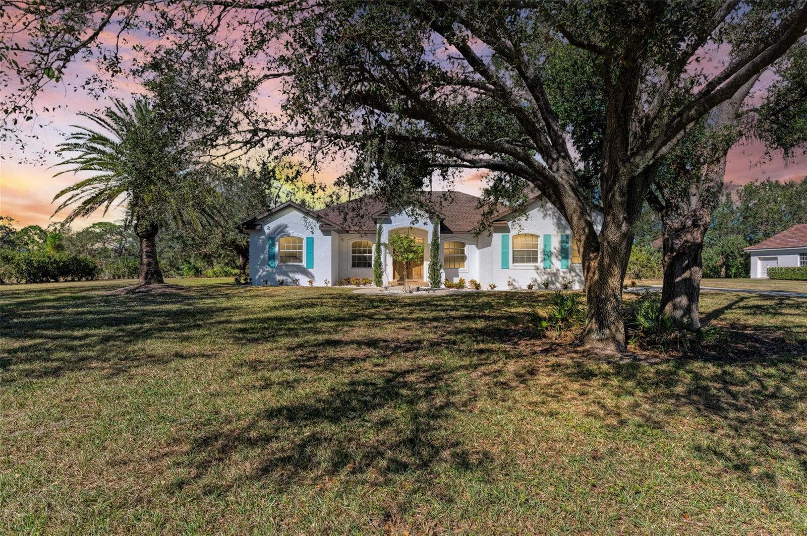 If you are looking for a 3/2 - with over an acre of land, spacious rooms and beautiful views, this one-of-a-kind gem is an absolute must-see. With the best lot in the entire neighborhood, this stunning home boasts no neighbors in the front or back, with a lake across the street and a bird sanctuary to the rear.
With high ceilings throughout, enter to find open living and dining rooms, highlighted by tall, sliding glass doors that open to the pool and the backyard. The living room features an elegant tray ceiling, enhancing the home’s grandeur.
The office window has a perfect view of the front yard and the lake across the street, making it an ideal place to work or relax. The dining room and master bathroom also share the same view.
The open-concept kitchen and family room are perfect for entertaining, featuring an eat-in counter area, wood cabinets, and stainless-steel appliances. Enjoy meals in the combined eat-in kitchen and family room area, complete with an aquarium window and French doors leading to the pool.
The master bedroom is huge, with French doors into the pool area, two walk-in closets, and a retreat-style bathroom with a walk-in shower, garden tub, and double sinks. The split floor plan offers privacy, with two additional bedrooms located on the opposite side of the home.
Perhaps the best part of the home is the pool area and lanai, with an oversized pool, charming wood ceilings and expansive undercover deck space. The perfect place to entertain!
With a new roof, fresh paint, mature trees, updated lighting and flooring throughout, someone is going to find their dream home. Why not you?
The Preserve at Panther Ridge community features: 15 miles of nature trails A community park Playground Tennis court Basketball court Enjoy the quiet and luxurious lifestyle of this neighborhood, just minutes from shopping, restaurants, and the renowned Southwest Florida beaches.