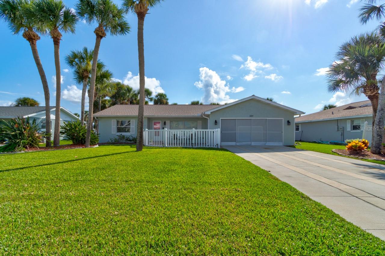 Beachside living at it's best. Home is close enough to feel the ocean breezes while enjoying river views from the front courtyard! Warm and inviting home that is move in ready. Minutes to restaurants, pier and shopping. Functional split floor plan and a bonus room in rear with sliding french doors for family room or office. Recently updated kitchen with faux fireplace in the dinning room. NO HOA. Nice location in quiet neighborhood! If you are looking for a beachside home put this one on your list! Square footage received from tax rolls. All information recorded in the MLS intended to be accurate but cannot be guaranteed.