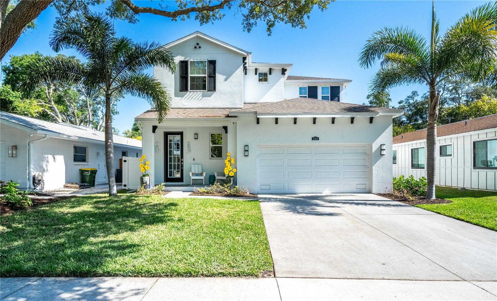 5 BED + LOFT / 4.5 BATH home built in 2017 with RESORT-STYLE POOL AND BACK YARD OASIS located in the trendy family-friendly Arlington Park neighborhood walking distance to Southside Village. UNIQUE OPPORTUNITY AND FLEXIBILITY for either an END USER or INVESTOR. * SHORT TERM RENTALS ARE ALLOWED and this home EXCELLENT RENTAL HISTORY. ALL FURNISHINGS NEGOTIABLE. * This immaculate home offers the perfect blend of style and function with its OPEN CONCEPT DESIGN, spacious layout, and high-end finishes throughout. The great room is an entertainer’s dream, featuring flexible spaces, abundant storage, and stunning modern details. The chef-inspired kitchen is a highlight, with an expansive island topped with beautiful Quartz counters, 42" cabinetry, stainless steel appliances, and walk-in pantry. Ample cabinet and countertop space make cooking and hosting a breeze. Grey wood-look tile throughout the main level ties the spaces together, creating a seamless flow perfect for both casual and formal gatherings. The FIRST FLOOR PRIMARY SUITE offers a serene retreat, complete with a large walk-in closet and a luxurious, spa-inspired bath boasting a Zen deep soaking tub and separate walk-in shower. Upstairs, the additional four bedrooms are spacious and thoughtfully designed, with one featuring its own en-suite bath. What truly sets this home apart are the versatile bonus and flex rooms which could also serve as a media room, playroom, home office, or gym—tailoring to your personal needs. The recently constructed pool and patio area features an expansive ivory travertine deck and lush tropical landscaping that will make every weekend feel like a vacation in your private back yard. Arlington Park’s vibrant community offers access to a wealth of amenities within walking distance including a 50-meter lap pool, a 25-yard instructional pool, indoor and outdoor basketball courts, tennis courts, playground, a ½-mile walking trail, dog park, and SRQ CORE family gym and aquatics/wellness center. Super close to Downtown Sarasota, A rated schools, Publix grocery store, Southside Village restaurants and lively nightlife, Sarasota Memorial Hospital, Marina Jacks, Bayfront Park, and world-famous Siesta Key Beach. Generous 7-day minimum rental period and strong Airbnb rental history (available upon request) with strong reviews also make this home a solid investment for those seeking income potential and a blue-chip location. This home is an ABSOLUTE MUST SEE! Copy and paste the following link to check out the video walk-thru https://www.dropbox.com/scl/fi/hspith3r52k8vbh9jlufs/2283-Arlington-Video.MP4?rlkey=cwyrcd03ds7k5vshm4kon3wix&dl=0