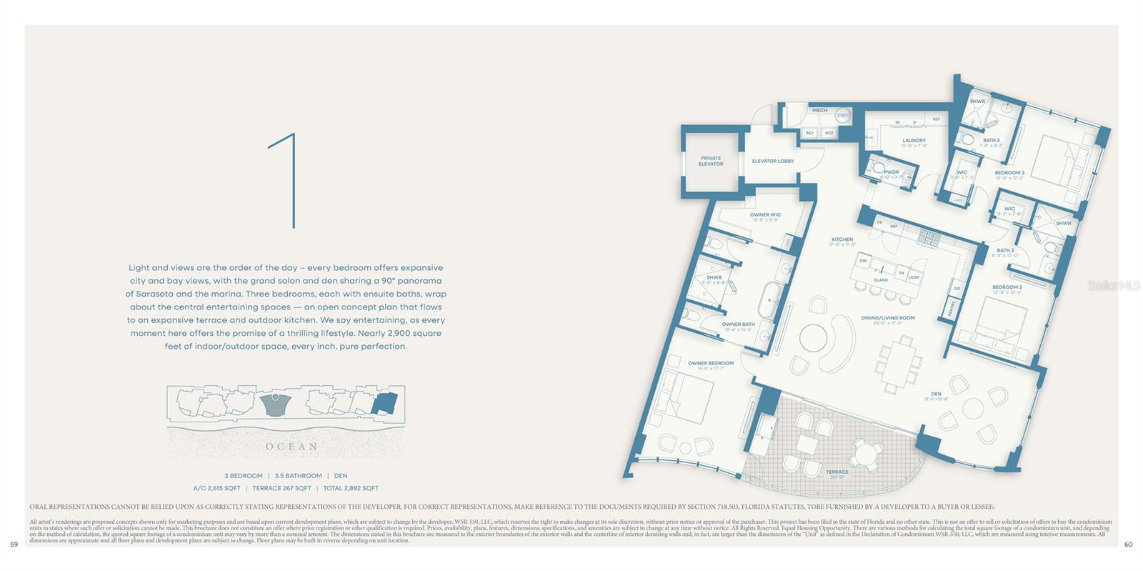 AMARA ON SARASOTA BAY - Residential