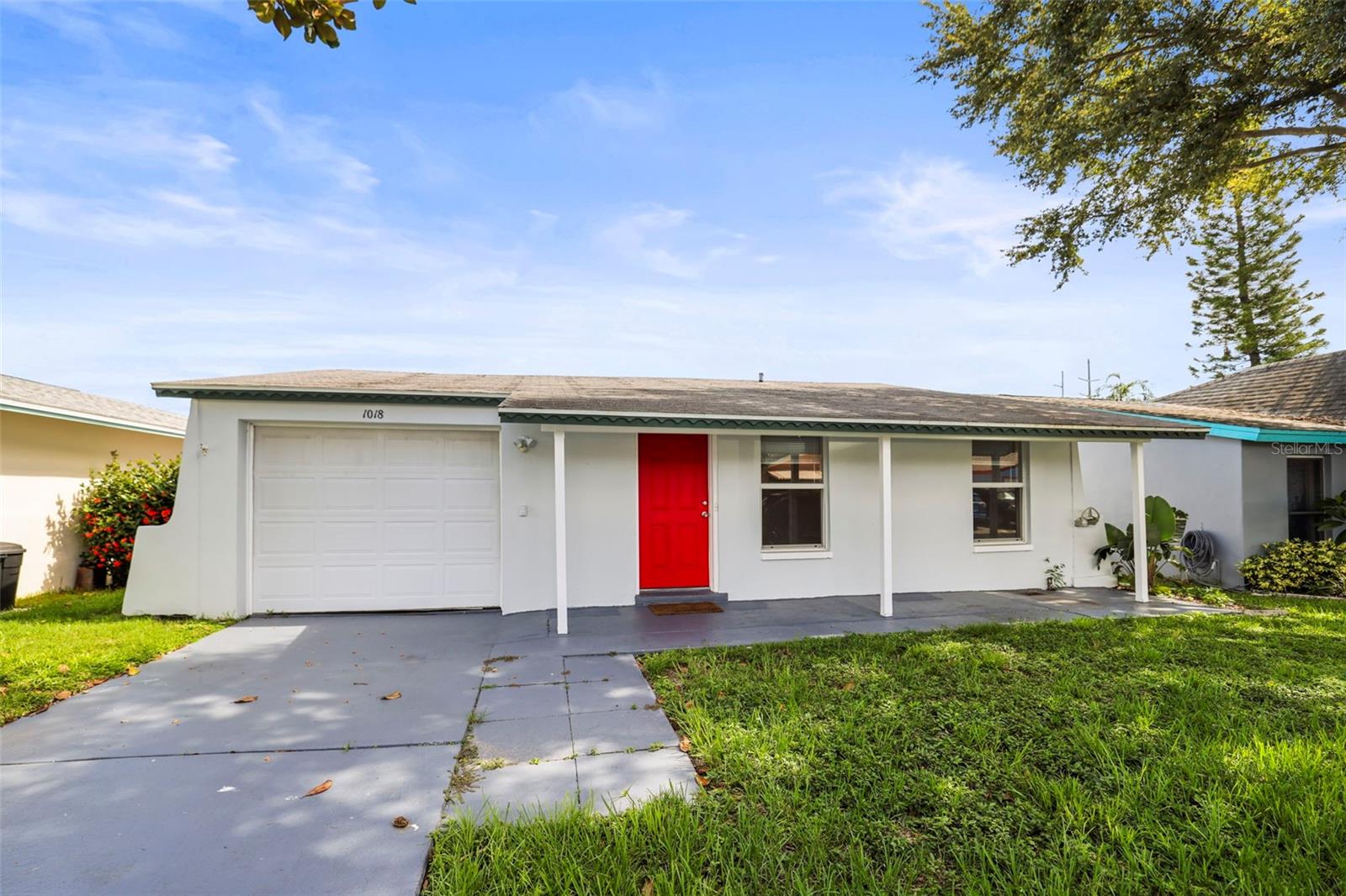 Stylish, Fully Renovated 2-Bedroom Home Just Minutes from Downtown Dunedin in a Vibrant 55+ Community!
Welcome to 1018 Osprey Court – where modern elegance meets low-maintenance living in one of the most sought-after 55+ communities near Downtown Dunedin! This beautifully updated 2-bedroom, 2-bathroom home offers over 1,000 square feet of stylish living space plus a 1-car garage, and is packed with upgrades that make it completely move-in ready.
Step inside to find a bright, open-concept layout flooded with natural light. Fresh interior paint, brand-new luxury vinyl plank flooring, and custom finishes create a warm, welcoming atmosphere throughout. The stunning remodeled kitchen is a true showstopper, featuring gorgeous new countertops, updated appliances, a custom island, and sleek hardware—perfect for cooking, entertaining, and everyday living.
The inviting family room is designed for comfort, complete with new crown molding, baseboards, and custom window treatments. Both bathrooms have been tastefully renovated, including a serene primary suite bath that offers the perfect place to unwind. Additional upgrades include modern light fixtures, updated electrical outlets, and thoughtful details throughout every room.
Outside, the curb appeal is just as impressive—with a freshly painted exterior, garage, and driveway that make this home shine. Recent improvements to the HVAC system, ductwork, and roof, along with a transferable lifetime foundation warranty, give you ultimate peace of mind.
Enjoy all the benefits of this active 55+ community, including a clubhouse, pool, and shuffleboard, with the added bonus of being just minutes from Downtown Dunedin, Pinellas Trail, top-rated medical facilities, restaurants, shopping, and beautiful Gulf beaches.
Whether you’re looking for your forever home or a seasonal escape, this gem has it all. Schedule your private showing today and fall in love with everything 1018 Osprey Court has to offer!