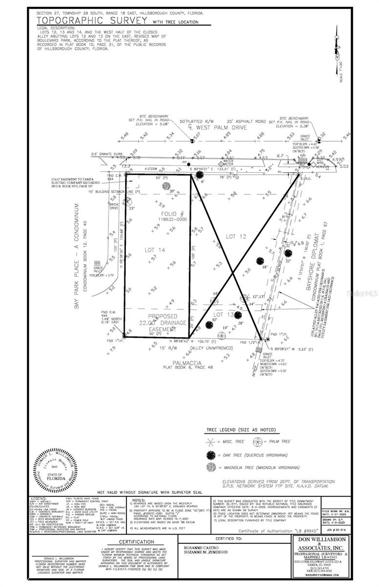 BOULEVARD PARK REV MAP - Land