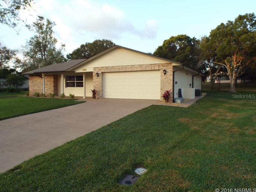 Immaculate 3 bedroom, 2 bath home with a 2 car garage in the Kingswood subdivision. This home has a split floor plan with the master suite on one side and the remaining bedrooms and bathroom on the opposite side. This home has a very cozy feel to it and features spacious rooms. Enjoy the amazing Florida room for extra space of entertaining and natural light! The kitchen, dining and family room have an open plan which is great for family gatherings.  All new appliance as well as new flooring and fresh paint.  Great location, top rated local schools and located right next to the Port Orange City Center, where you can enjoy nature walks, the YMCA, or nearby library.  Lawn Care & Pest Control included in rent!