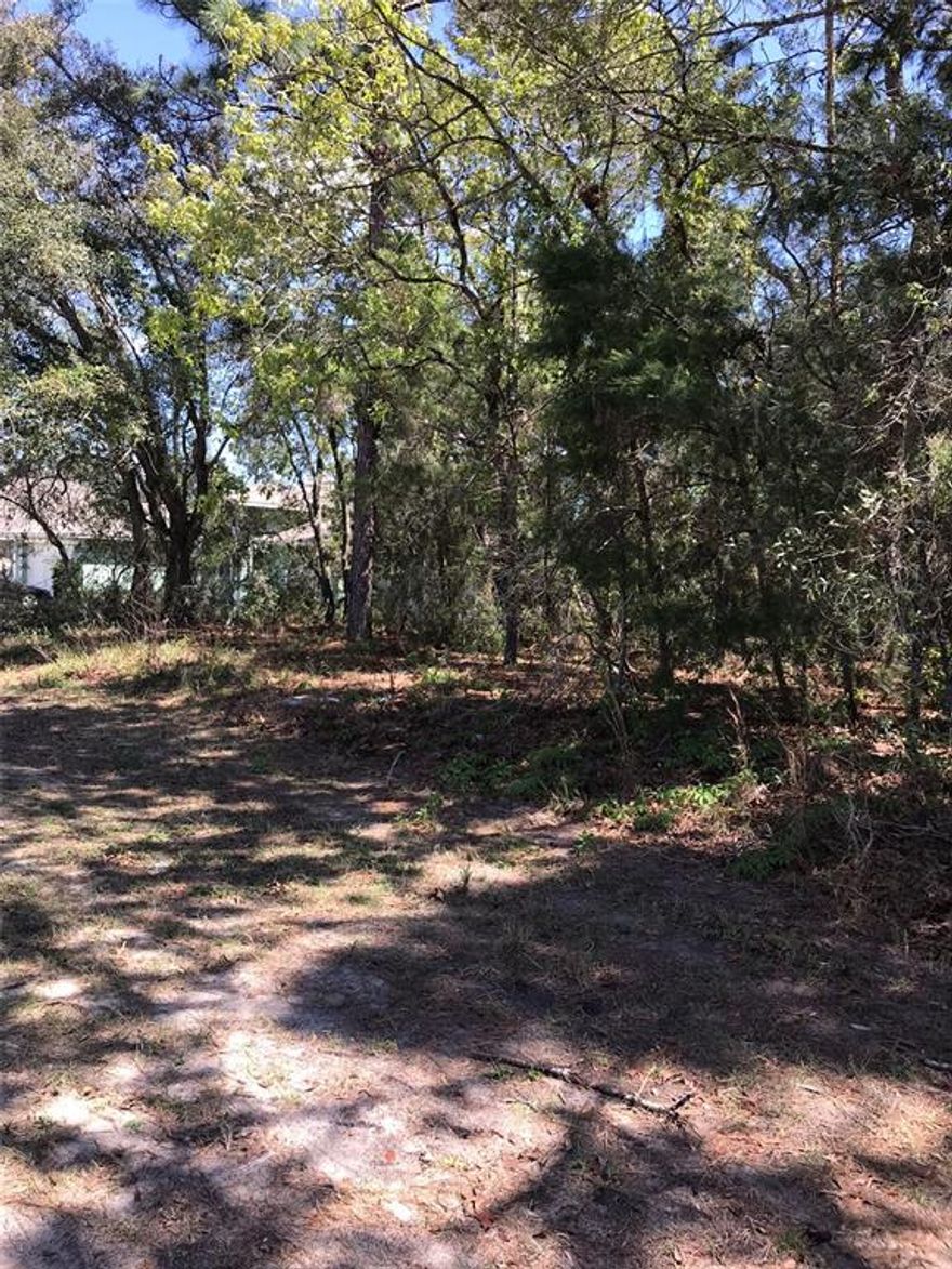 Level building lot in area of built up homes. Some nice trees to save for shade while your sunning in your backyard.