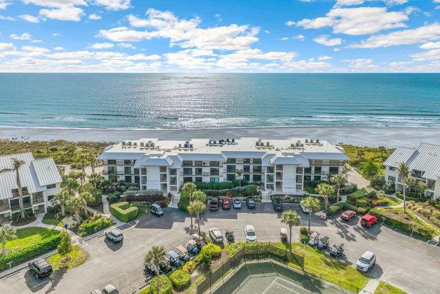 This beachfront oasis features almost 2800 sq feet under air with a spacious open floor plan and gorgeous Gulf of Mexico views. Featuring a generous sized master suite with two walk in closets and two en suite guest rooms with ample space and privacy for family and friends. Upgrades include updated kitchen, updated bathroom cabinetry, impact glass and glass railings for unimpeded Gulf views. This condo boast a central location to all Boca Grande Club Amenities which include gulf front dining and tiki bar, three pools, eight tennis courts and state of the art fitness center, within a private gated community just perfect for an active lifestyle.