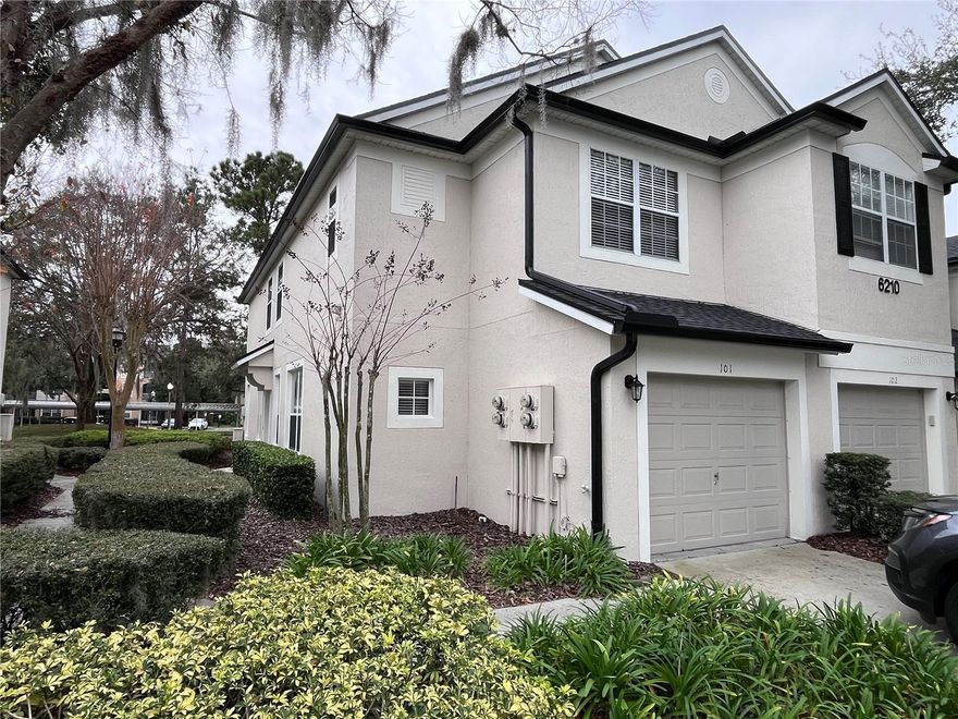 This great three-bedroom townhouse is located just off Metrowest Blvd. in the gated community of Vistas at Stonebridge Place. Great room floorplan with large eat in kitchen, screened porch and fresh paint. All tile in the main living area; family room and kitchen and carpet upstairs. Big master suite with vaulted ceiling, his/her sinks and walk-in closet, full size washer/dryer available. Ready to move in! Stonebridge Place features a clubhouse with fitness center, swimming pool with cabana, tennis courts, sport court, tot lot and many trails for walking throughout the community. Near to shopping, restaurants, schools, and major roads. HOA requires additional APPROVAL PROCESS. Pets under 35 lbs. allowed with approval and non-refundable pet fee. All residents are enrolled in the Resident Benefits Package (RBP) for $49.95/month which includes liability insurance, credit building to help boost the resident’s credit score with timely rent payments, up to $1M Identity Theft Protection, HVAC air filter delivery (for applicable properties), move-in concierge service making utility connection and home service setup a breeze during your move-in, our best-in-class resident rewards program, on-demand pest control, and much more! More details upon application.
