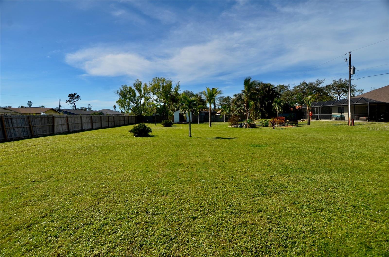 Discover the perfect canvas for your Southwest Florida dream home! Stunning .37 acre in South Venice. Your dream home frontage is 160’ with 100’ depth. The property is cleared and meticulously maintained with an active Koi Pond and a large shed, offering convenience and ease for your building plans. Located in FEMA Flood Zone X for insurance savings. Not located in a Sarasota County scrub jay review area. South Venice requires private well and septic system - so no public water/sewer bills! South Venice residents are eligible for membership to the private South Venice Beach and Ferry for $180/year and the private Boat Ramp for $150/year - visit their website https://southvenicebeach.org/membership for up to date information. This growing area provides close proximity to shopping, restaurants, numerous golf courses, medical facilities, and walking/biking trails including the Intracoastal Waterway and Legacy Trail. Access several beautiful Gulf beaches along Southwest Florida's coast within minutes where you can collect seashells, walk the stretches of sandy beaches, or sunbathe while you curl your toes in the sand. The area is ideal for boating, kayaking, paddle boarding and enjoying other water sports. Several airports are easily accessible when your need for air travel arises.