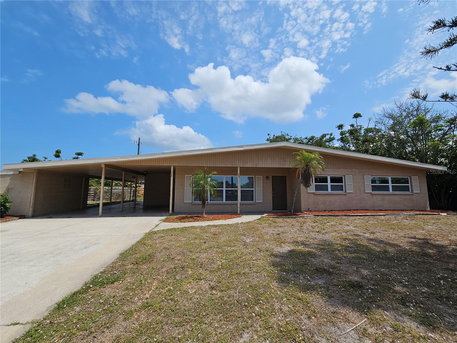 Great opportunity to own this 3-bedroom, 2-bath block home in sought-after West Bradenton. This property offers an open floor plan with a spacious living room and abundant natural light. The enclosed rear porch/sunroom leads to a covered patio, creating a comfortable space for relaxing or entertaining. Conveniently located about 7 miles from Anna Maria Island and its beautiful beaches. Plenty of shopping, dining, and nightlife just minutes away. Schedule your showing today.