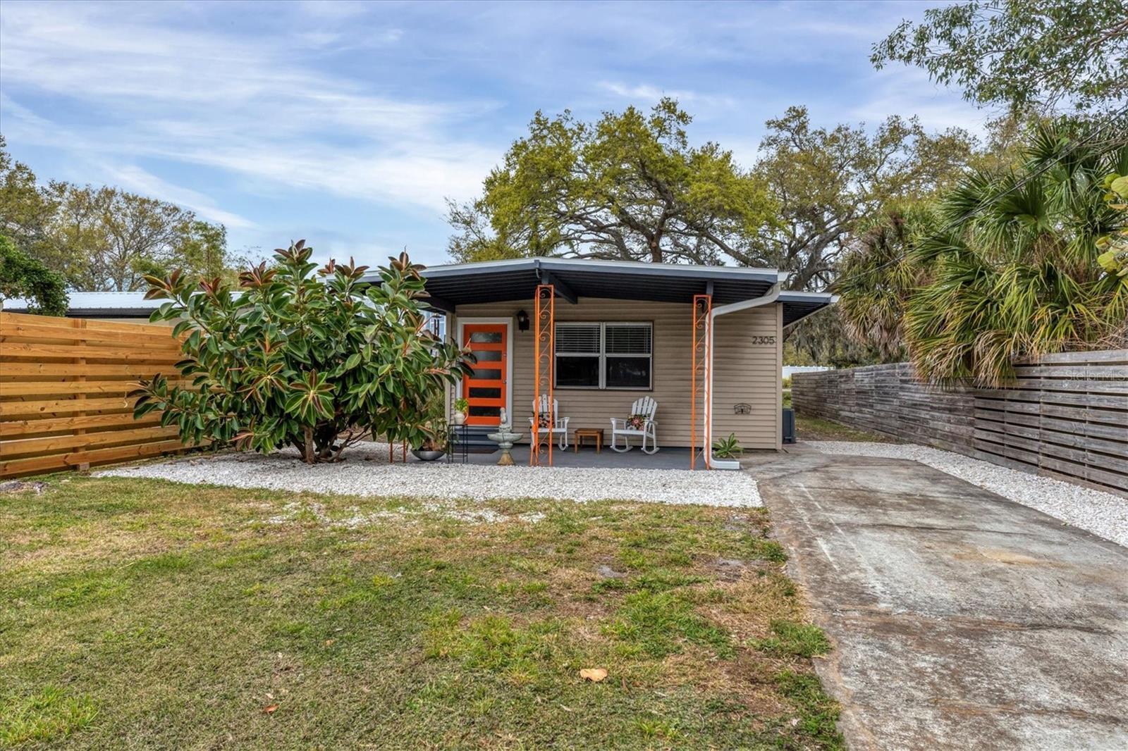 Available June 1st 2025 unitil December 31 2025 New Legacy Trail in your backyard! Fun & Fresh, this vibrant 2 bedroom, 2bath home is perfectly located and available for your next vacation! Less than 3 miles to the #1 beach in America, Siesta Key. This home offers incredible convenience and comfort in a peaceful, safe and friendly neighborhood for walking and biking. This house comes fully equipped with kitchen appliances, laundry with washer & dryer, wall A/C in every room and an outdoor propane grill with dining options both indoors or outdoors. Less than 1.5 miles to downtown Sarasota's eclectic array of dining, shopping, and entertainment. 7- night minimum stay is required. Non-smoking. March 2026 Rate is 4500.00 per month plus any applicable taxes and fees.