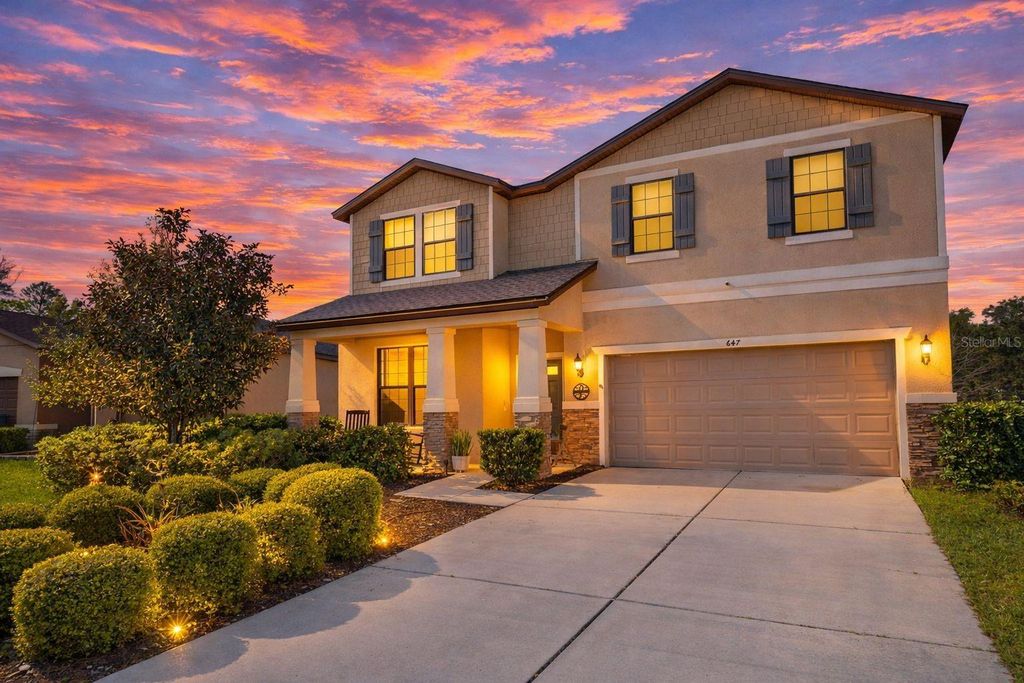 Photo of 647 Alpine Thistle Drive, Brooksville, FL 34604 (MLS # TB8491250)