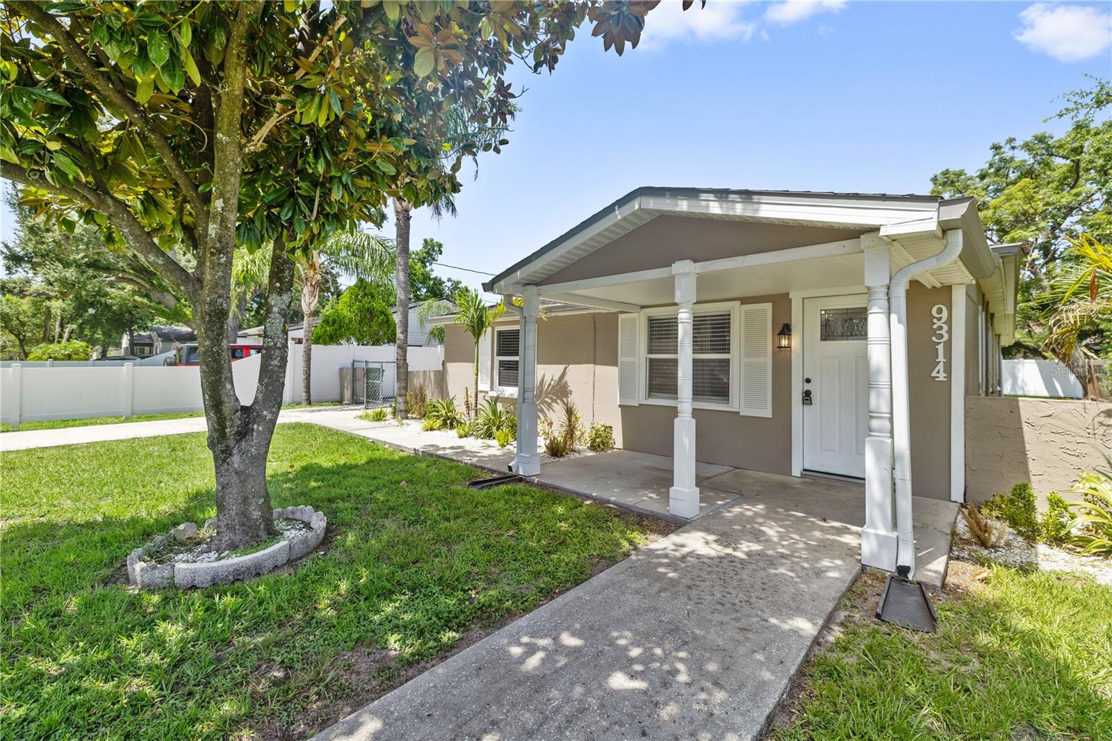 ***Location, Location, Location*** Welcome to this beautifully renovated 3-bedroom, 1.5 bath Block home centrally located in the Forest Hills area of Tampa sitting on a quiet street. This property features new fresh interior & exterior paint, new windows, new floors, new window blinds, new water heater, new landscaping and a new vinyl fenced-in back yard with newer grass. Other highlights include: carport with extended driveway, well-appointed living room, new ceiling fans in every bedroom, stainless steel appliances, newer Goodman A/C, new bathroom vanities, walk-in pantry closet, enclosed lanai, and a bonus room perfect for an office or dining room. The location offers access to major roads including Florida Ave, I-275, I-4 and Busch Blvd. Around the corner is a Walmart, Home Depot and Forest Hills Grocery. Make your appointment today to see this turn-key low maintenance rental home while available.