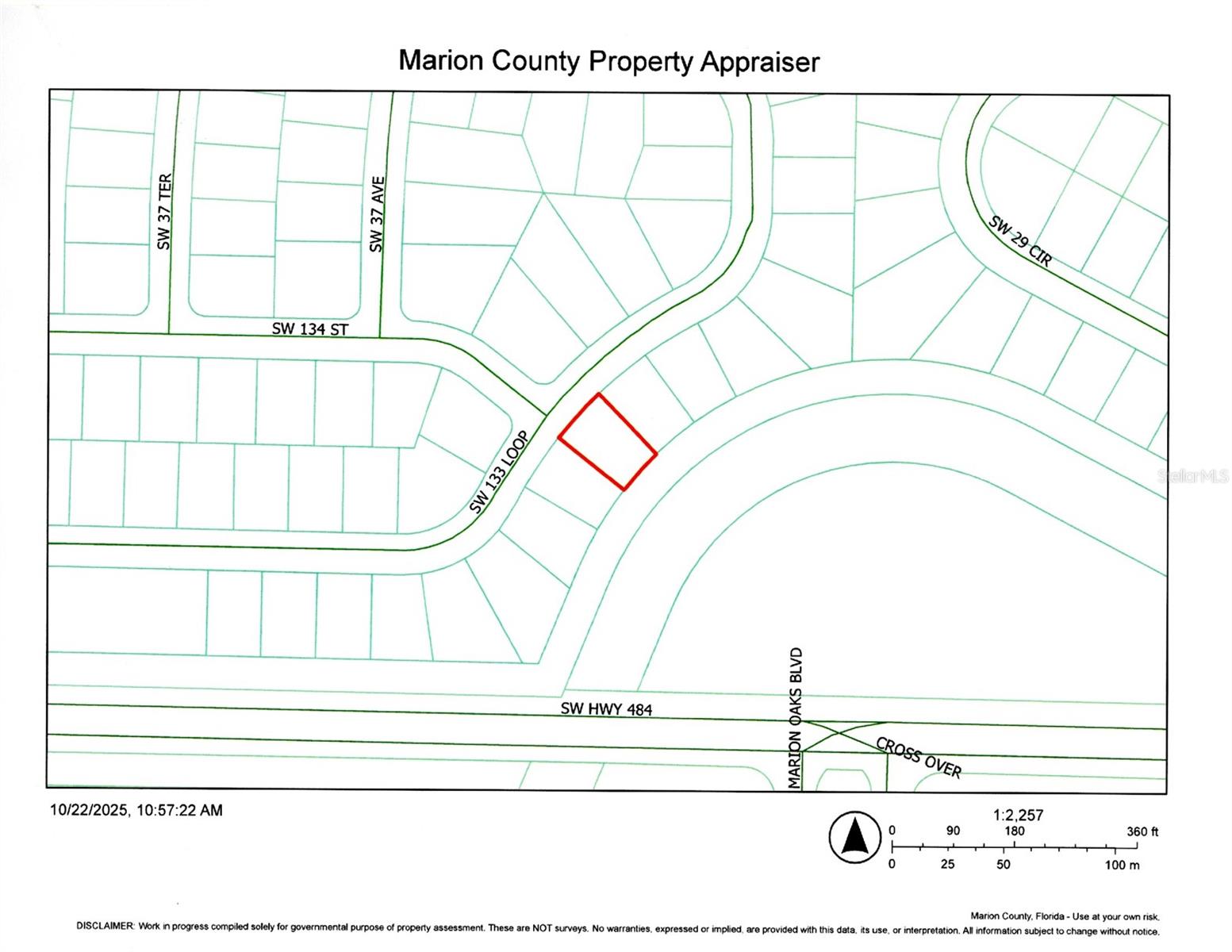 An incredible opportunity to build a custom home in a growing community! This spacious residential lot is located in the established and convenient Marion Oaks area, offering the perfect balance of suburban tranquility and easy access to all Ocala has to offer. Located close to I75 but north of 484 in a very private section.  City water available and no HOA fees.