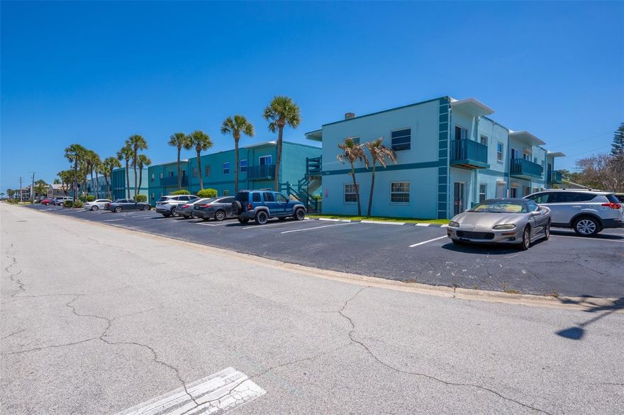 IDEAL location on Florida's Space Coast! 2 bed/1 bath condo just two short blocks from the Atlantic Ocean in Cape Canaveral. East of A1A - beach is a short walk with no busy street to cross. North-facing balcony offers direct sightlines for rocket launches from Kennedy Space Center. Wood-look tile & LVP flooring throughout (no carpet) plus a new stove. Priced to reflect the opportunity to customize & update - a chance to get beachside at a price point that leaves room to make it your own. Two blocks away, Cape Canaveral's Friday Fest brings a lively monthly street party to the heart of town. Four blocks away, the Cape Canaveral Community Center offers a full-size basketball court, rock climbing walls, fitness equipment/weight room, indoor walking track & splash pad. Monthly HOA includes community pool, cable, internet, sewer & water. Roof is just 2 years old. Port Canaveral, Jetty Park & waterfront dining just minutes away. Bring your vision and build equity on the beach!