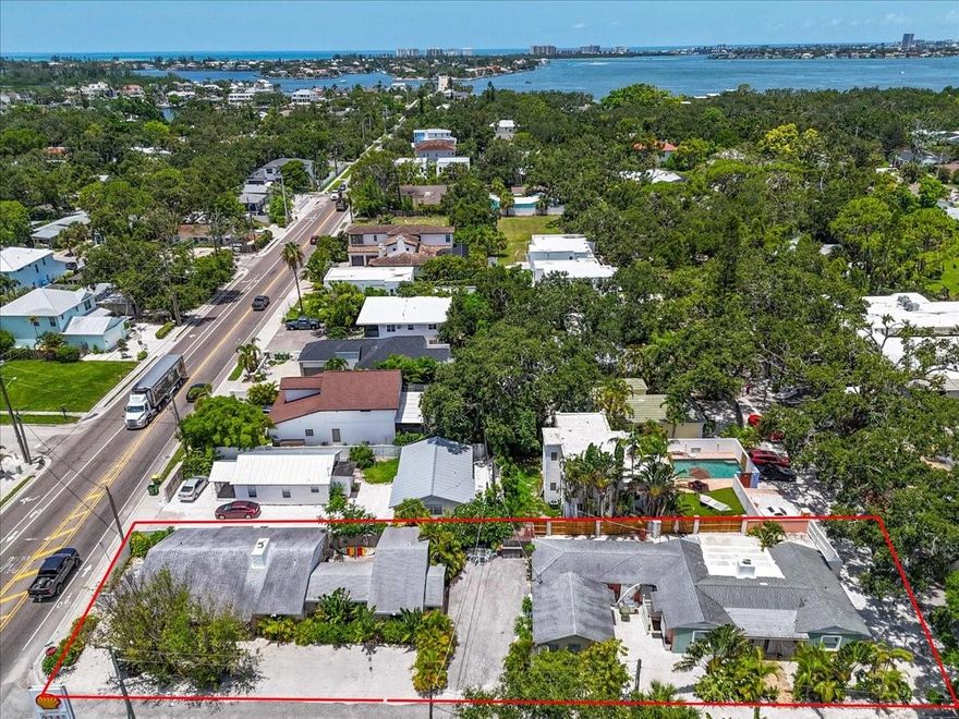 Exceptional 6-Unit Income Property – Prime Location on Siesta Key!

Incredible opportunity to own a fully leased, 6+ unit (ability to make it 8-unit) multifamily property just minutes from world-renowned Siesta Key Beach. This rare income-producing property combines two adjacent triplexes offering a versatile mix of units:

(1) 2BR/2BA (Front-Pink, Siesta- able to split as 1/1 and 1/1 Efficiency)

(1) 1BR/1BA (Front-Blue, middle Siesta Cottage)

(1) 1BR/1BA (Front-Yellow, back/side Siesta Cottage)

(2) 1BR/1BA (Back- Blue and Yellow; Wisconsin)

(1) Studio 1/1 (efficiency layout; Back-Red, Wisconsin)

(1) 3BR/1BA (Back- Pink, Wisconsin)

Whether you're an investor seeking strong returns or an owner-occupant looking to offset your housing expenses, this property offers proven income with both long-term tenants and short-term (weekly) rental zoning, maximizing flexibility and potential revenue.

Recent updates and features include: Newer roofs (2016 & 2017); All NEW siding, including new cement board siding on one structure; NEW hot water heaters (2021 & newer); New appliances in all units; New A/C units; Outdoor sensor lighting and security cameras; Professionally landscaped grounds with exotic plants and mature trees; NEW exterior PVC plumbing, NEW Fencing and much more!

Located in a high-demand area, just blocks from the North Bridge of Siesta Key and walking distance to grocery stores, dining, shopping malls, public transportation, banks, post office, and more. Weekly rentals are permitted, making this an ideal option for Airbnb or seasonal leasing. Level D evacuation zone; No Flood Insurance Required in X-Zone! CITY LIMITS (7-day minimum!). Largest multiplex on siesta- won't last!

Parking allows for up to 17 vehicles, even extra space for your outdoor toys- boats, kayaks, jet-skis etc...This is the diamond in the rough for location and income ability with flexibility on SIESTA!

This property must be sold in conjunction with adjacent parcel at 1760 Wisconsin Lane, Sarasota, FL 34239 (even if to separate buyers), creating a rare 6-unit investment package with excellent income potential. 

Please do not visit or walk the property without an appointment. Listing agent must accompany.