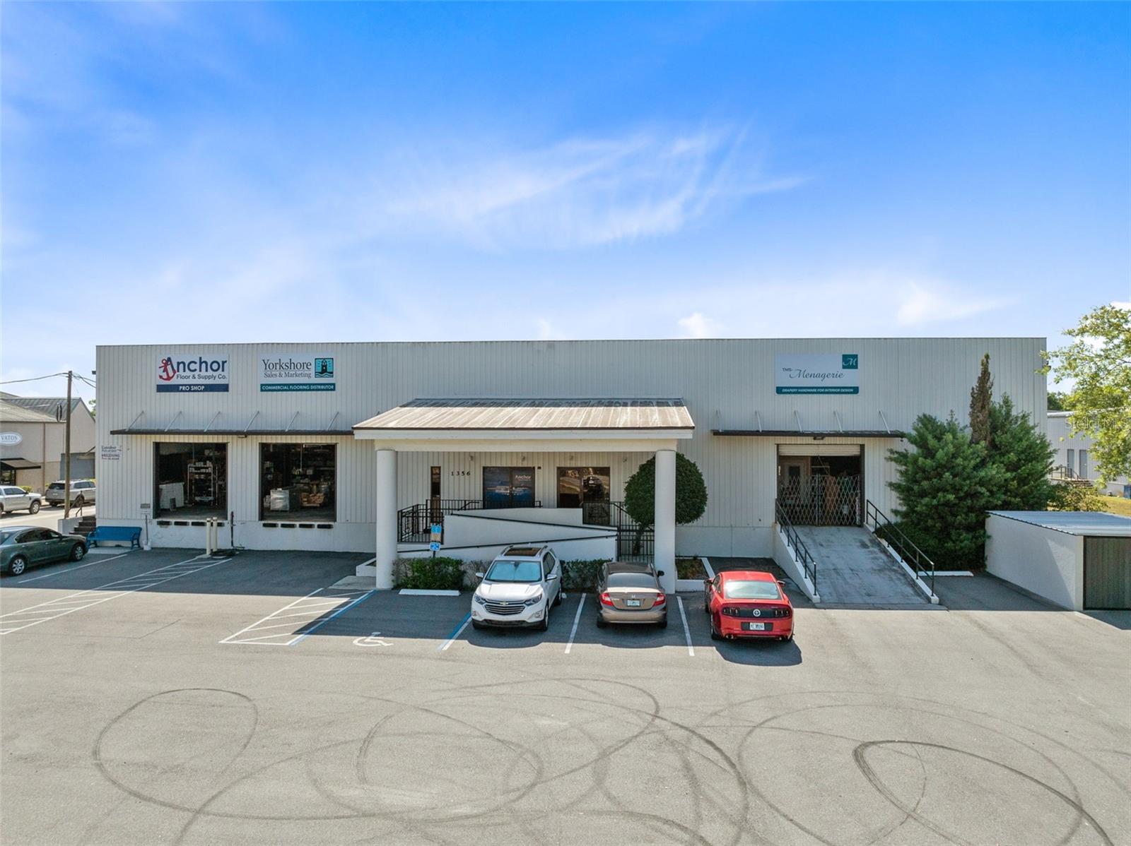 Super clean - 46,560 square feet warehouse. This updated, clean warehouse sits on 2.5 acres of land in Longwood's perfectly located industrial area. Excellent frontage on Bennett Drive with ample parking both in front and rear of the building.
The Column spacing is 40'x30' and the ceiling height is 18' +/-. Zoned industrial. 4 Dock-high doors, plus another 2 with a loading ramp and roll-up door. The .35 +/- acres of fully fenced yard behind the building can easily accommodate a semi-truck turnaround.
There are 11 offices, a 2,000 SF showroom, a 300 SF board meeting room, and a 600 SF under-air storage area. All interior offices have 10-foot ceilings. There are 7 bathrooms throughout the property, one of which in the office area is a full bathroom with shower.
The property was built in 1984 and 1987 with major renovations in 2008 and 2018, on top of this some of the most recent upgrades include LED motion detection warehouse lighting and newly installed LED overhead lighting, new interior floors in the office and showroom areas, modern ceiling tiles and bathroom fixtures, and a newly designed pantry. On the exterior of the property, the parking lot has been recently paved and striped with freshly planted landscaping, new gutters, and newly installed underground piped rainwater run-off. Accessible ramps along with stairs were also added, leading up to the property, both front and rear.
The property was constructed on a fill dirt platform which is four feet above ground, with a water run-off drainage ditch running along the entire right-side perimeter of the building.
Tenant occupied by 4 tenants – Room to increase SQFT amounts for future tenants if not wanting to occupy the whole space or purchase as an investment.
Excellent location in Longwood -- close to UPS, FedEx, 17/92, SR 434, SR 436, and I-4.