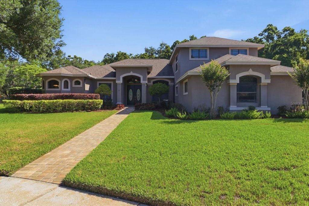 Photo of 5902 Hammock Woods Drive, Odessa, FL 33556 (MLS # TB8496750)