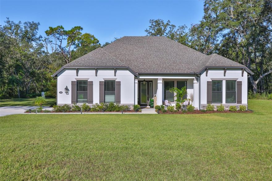 Lowest Priced Home IN Bella Terra!!!! Seller is Highly Motivated! Experience the perfect blend of space, privacy, and luxury living in the highly sought-after community of Bella Terra in Hudson, Florida. Situated on an expansive 2.39-acre lot, this stunning 4-bedroom, 2-bathroom home offers 2,672 square feet of beautifully designed living space surrounded by peaceful natural scenery.
Step inside to discover an open and inviting floor plan featuring spacious living areas, abundant natural light, and thoughtfully designed finishes throughout. The oversized kitchen is ideal for entertaining, offering ample cabinetry, generous counter space, and seamless flow into the main living and dining areas.
The primary suite provides a private retreat with a spa-like bathroom and plenty of closet space, while the additional bedrooms offer flexibility for family, guests, or a home office setup.
Outside, enjoy the tranquility and privacy of your oversized acreage lot with endless possibilities for outdoor living, recreation, or future customization. Located in the beautiful gated community of Bella Terra, residents enjoy a serene setting while remaining conveniently close to shopping, dining, schools, and the Gulf Coast lifestyle.
This is a rare opportunity to own a spacious estate property with room to grow in one of Hudson’s most desirable communities.