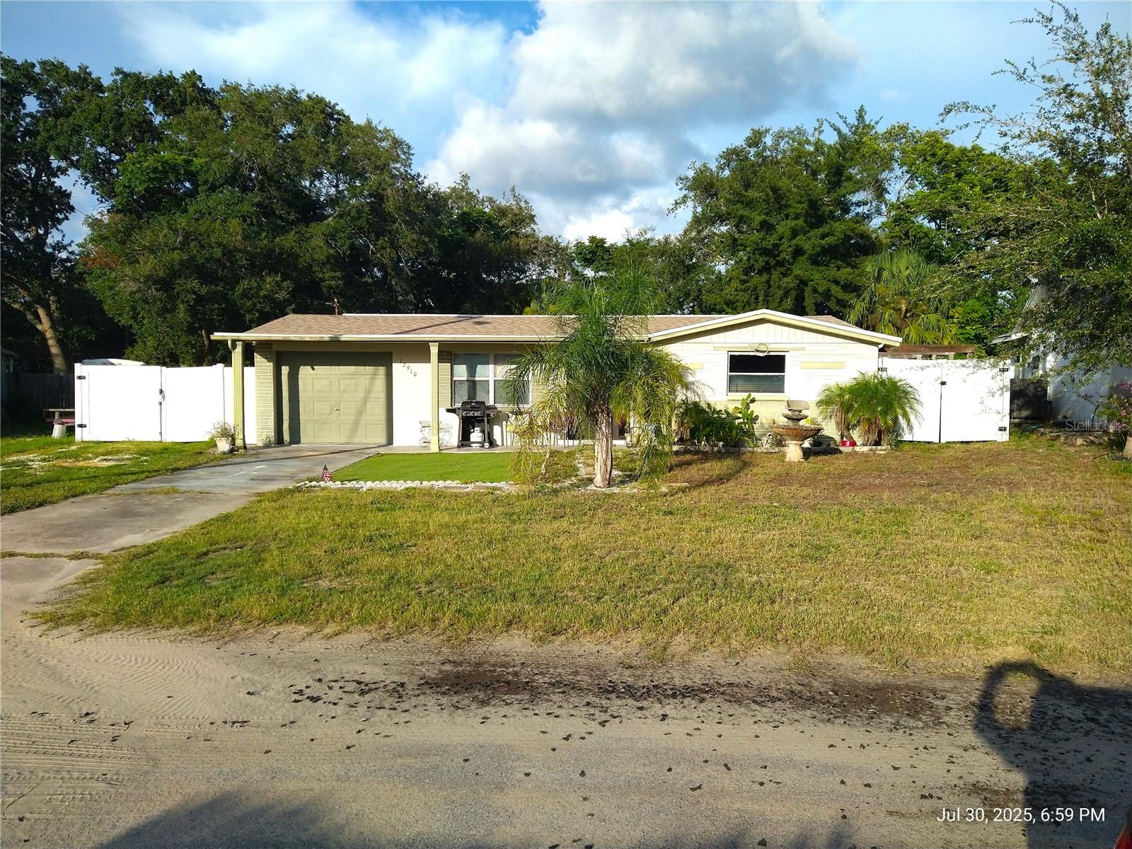 Country Club Estates-No Flood Insurance-3 Bedroom, 2 Bath home situated on an oversized private fenced lot. Home features an open floor plan with Split Bedrooms, Central Kitchen, Living & Dining Room. Master Bedroom features a beautifully updated private bath. Spacious private backyard area is a great place for entertaining and to have fun with a large above ground pool, Jacuzzi, trampoline, playground swing set with slide. Close to Medical, Shopping & All Conveniences.