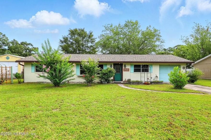 Discover the perfect blend of modern updates and classic Florida charm in this 3-bedroom, 2-bathroom split-plan home located in the heart of Bunnell. Spanning 1,231 sq. ft. of functional living space, this residence is situated on a  .23-acre lot with no HOA.
  The interior features a bright, open living area anchored by a gas fireplace, creating a warm and inviting atmosphere. The primary suite serves as a private retreat with an oversized walk-in closet. Significant high-ticket upgrades provide immediate peace of mind, including a new roof (2023), HVAC (2019), and a brand-new water filtration system (2024).
  Outdoor enthusiasts will appreciate the fully fenced backyard. Bring your own chickens to the chicken coop for farm fresh eggs everyday. The screened-in porch is ideal for enjoying quiet evenings for grilling out with family and friends A unique highlight of this property is the 400 sq. ft. rear bonus room and 300 sq. ft. of dedicated storage—perfect for a home office, workshop, or future living expansion. Located just minutes from top-rated Flagler County schools and local shopping, this home is move-in ready and full of potential. The property is only 15 minutes away from the beaches and just minutes to I-95

Property Highlights
Bedrooms/Baths: 3 Bed / 2 Bath
Square Footage: 1,231 sq. ft. (Under Air)
Lot Size: 0.23 Acres (Fenced)
Year Built: 1979
Major Updates: Roof (2023), HVAC (2019), Water Filtration (2024)
Parking: 1-Car Attached Garage + Asphalt Driveway
Bonus Space: 4No HOA; Zoned for Bunnell Elementary, Buddy Taylor Middle, and Flagler Palm Coast High.